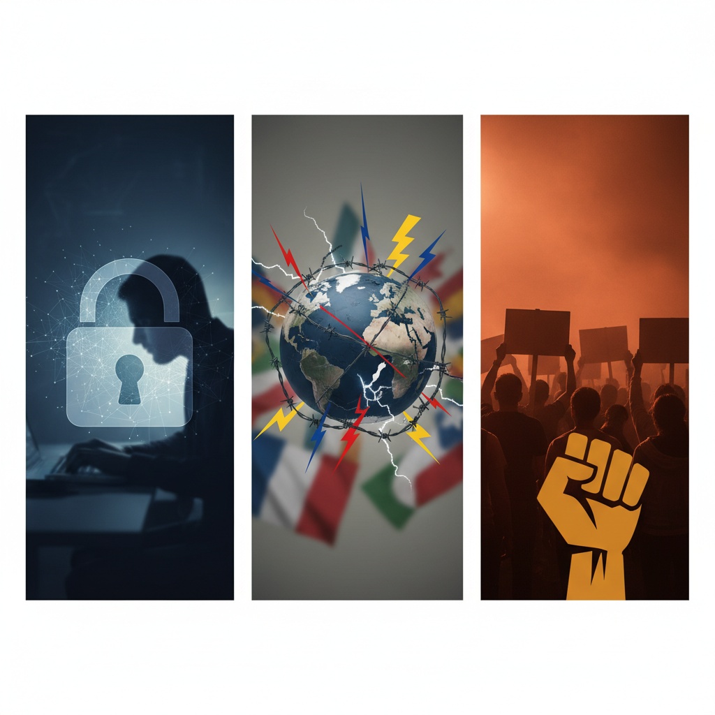 Privacy Guarantor Investigation, International Tensions, Iran Protests