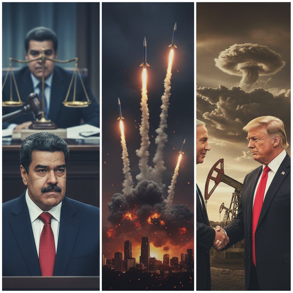 Maduro in Court, Russian Missiles on Kyiv, Trump-Netanyahu Iran Deal