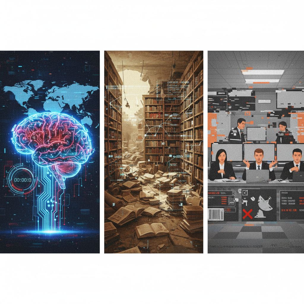 AI Lacks Real-Time Data, Historical Knowledge Only, News Service Failure