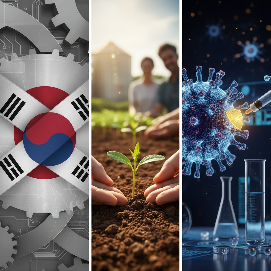 Japan-South Korea Trade Tensions, Africa Food Security, Universal Flu Vaccine Breakthrough