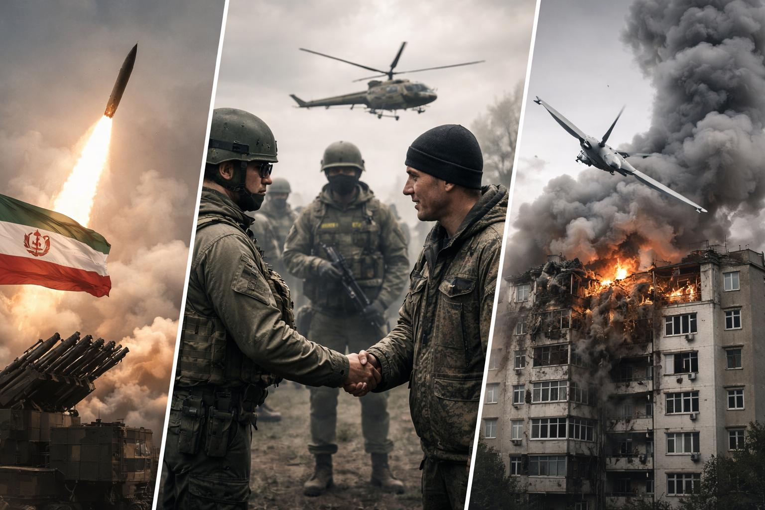 Iran Conflict Escalates, Ukraine Prisoner Exchange, Russian Drone Attacks