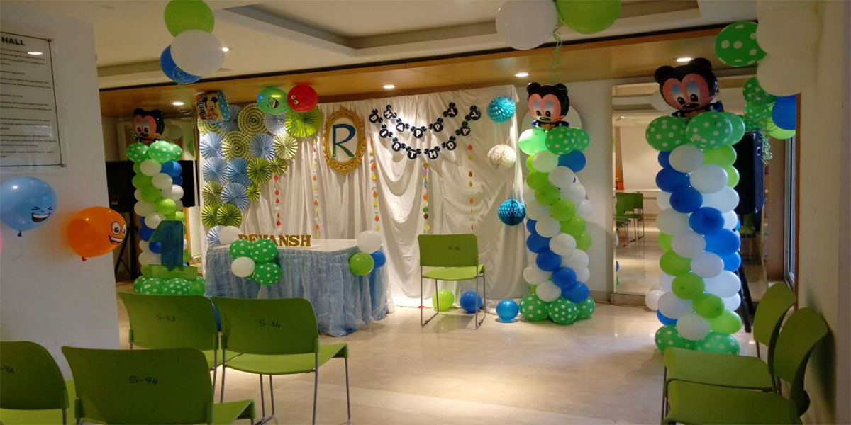 Simple Paper Fan Theme Decoration Bangalore Showmyhall
