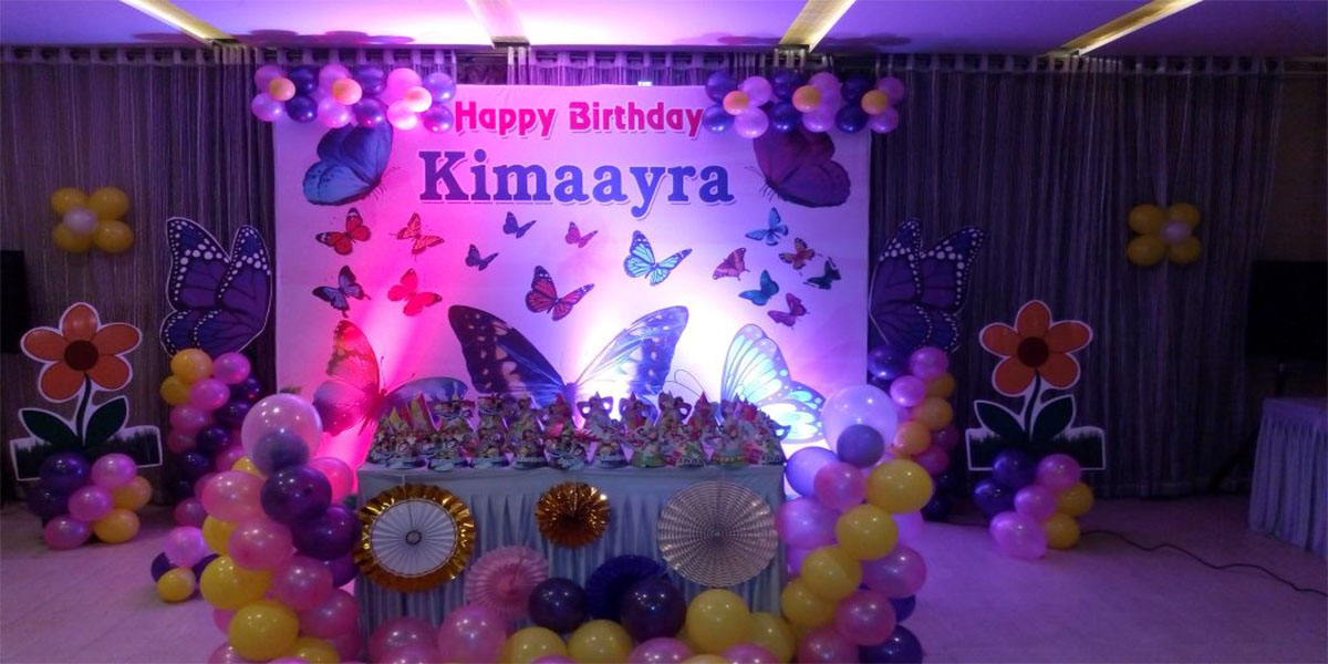 Butterflies Theme Decoration Bangalore Showmyhall