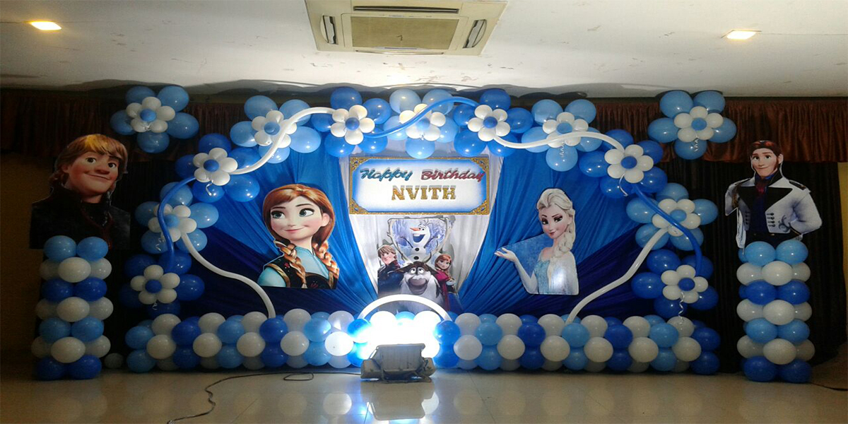 Designer Frozen Theme Decoration Bangalore Showmyhall