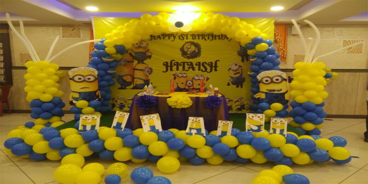 Designer Minion Theme Decoration Bangalore Showmyhall