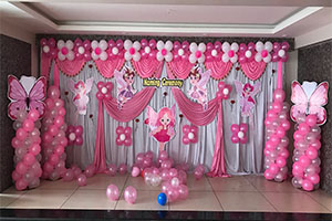 Hybrid Baby Fairy Naming Ceremony Theme Decoration ...