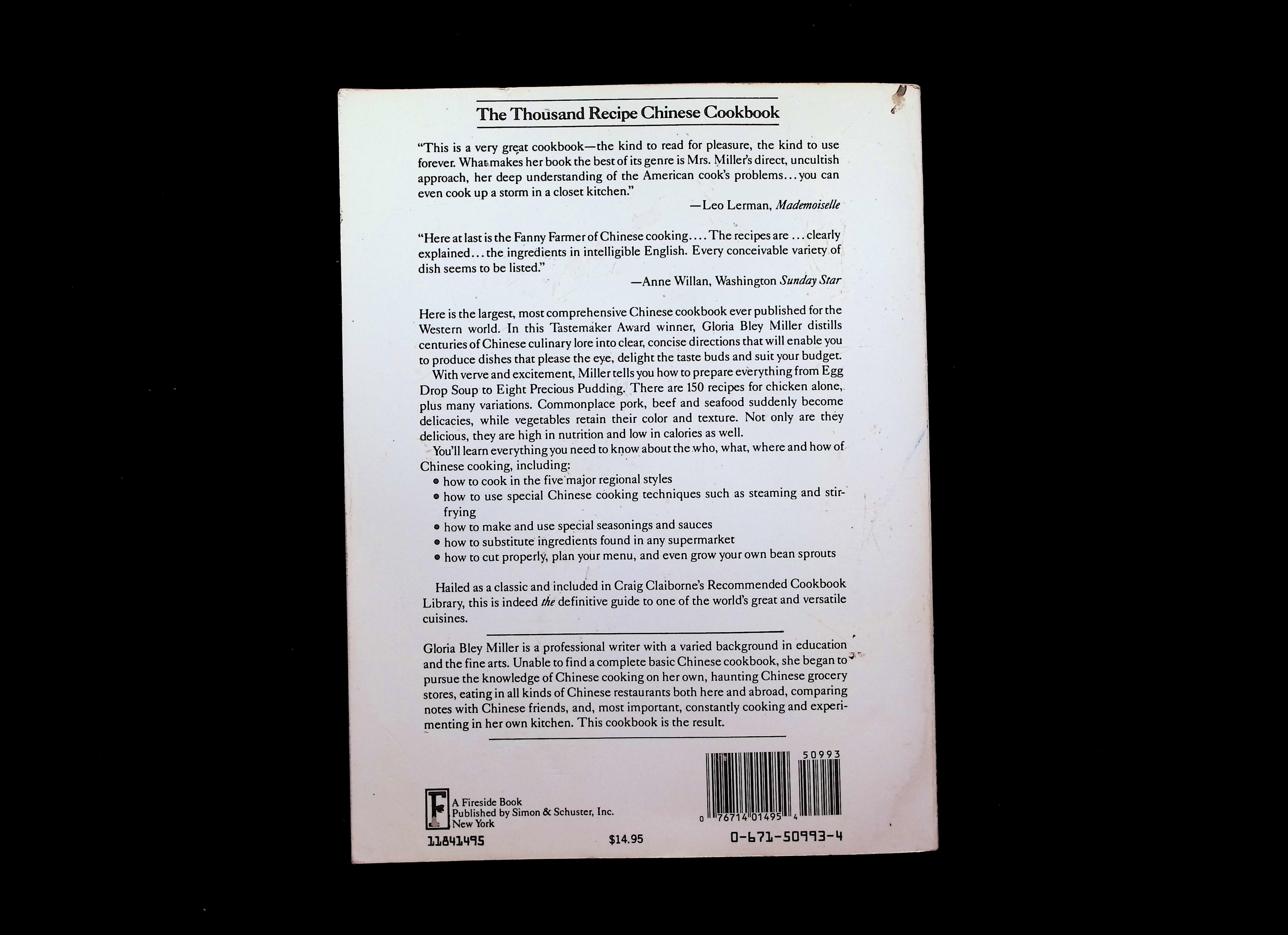 Thousand Recipe Chinese Cookbook — image 2