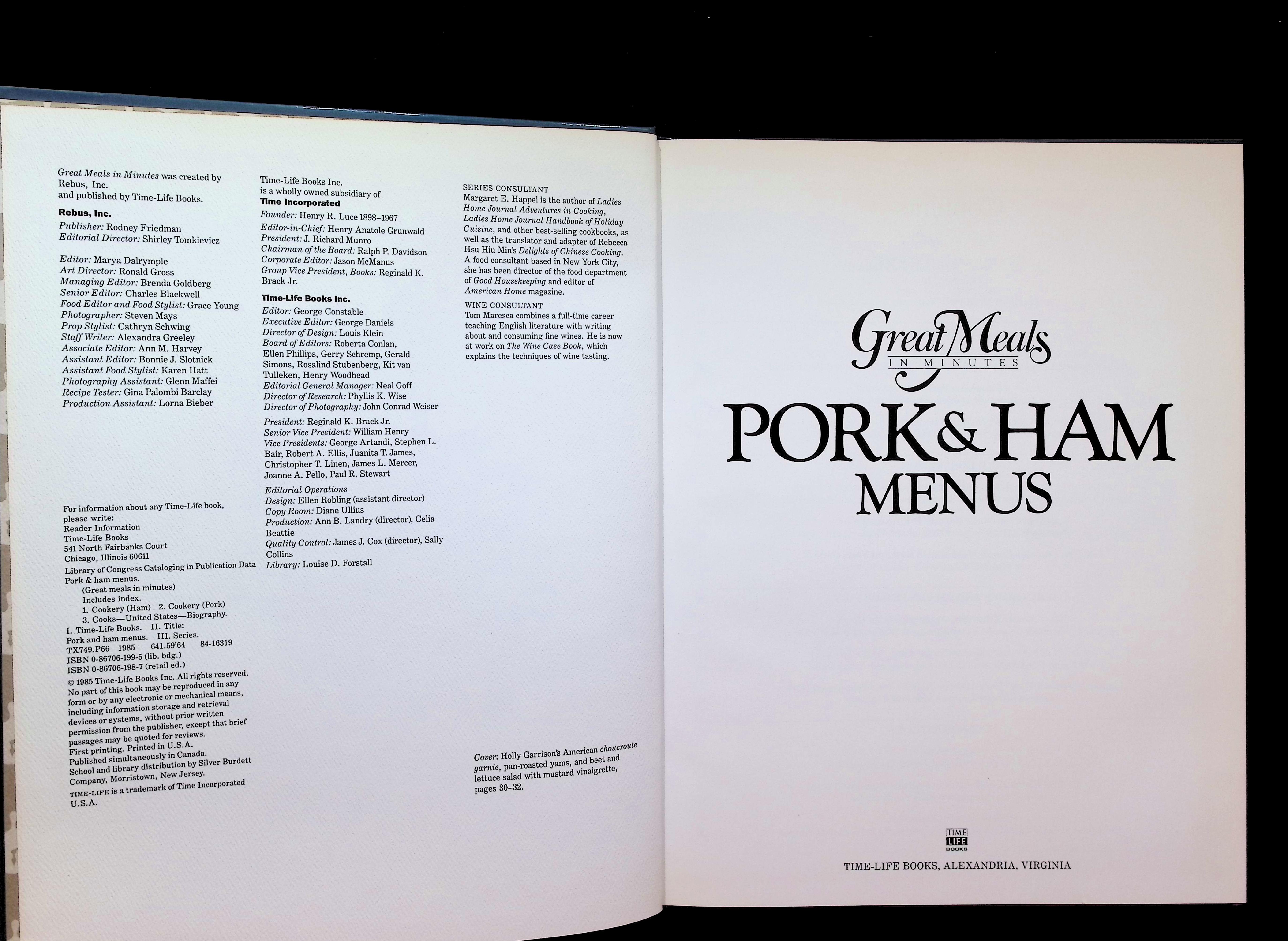Great Meals in Minutes: Pork & Ham Menus — image 3