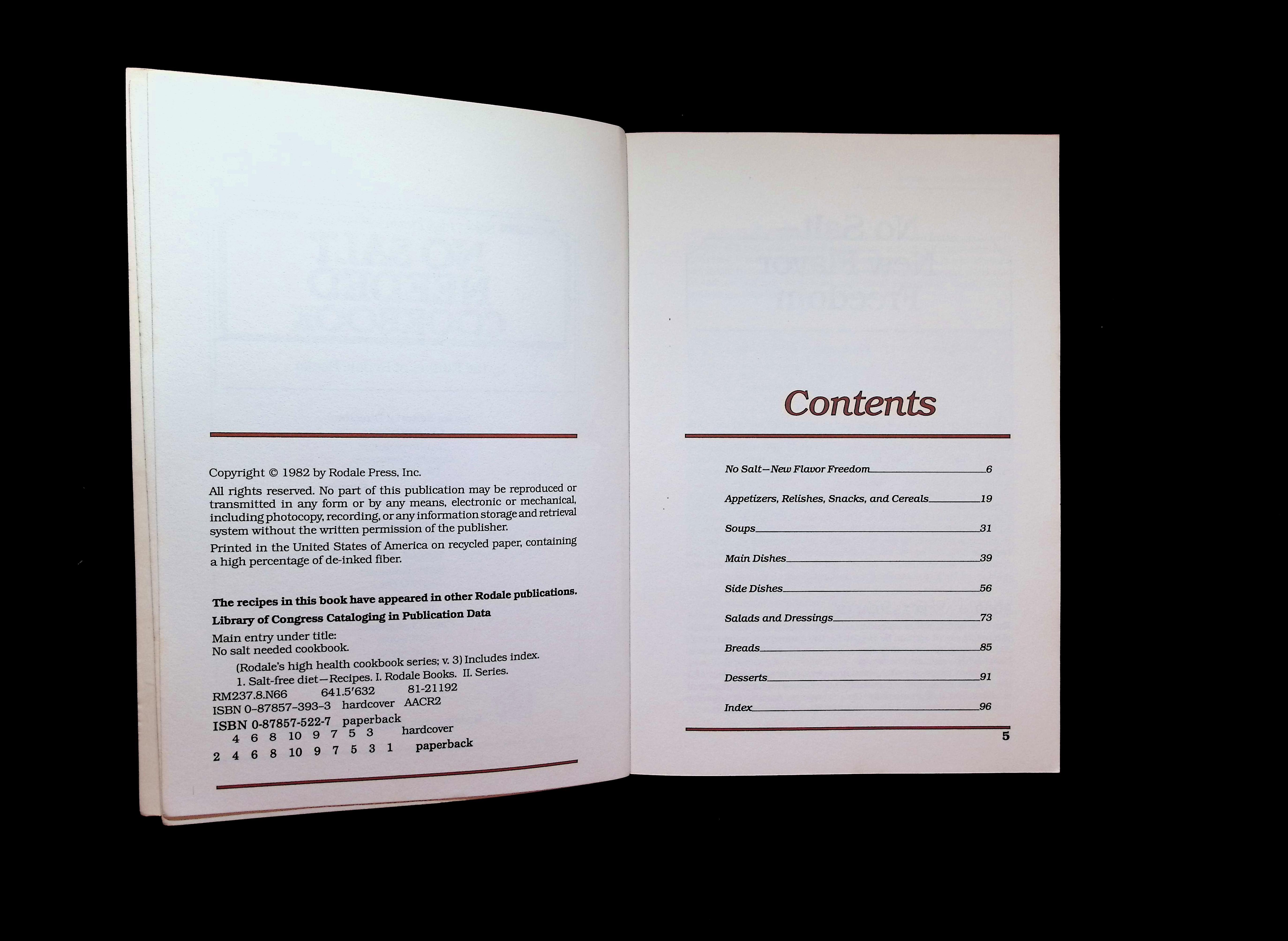 No Salt Needed Cookbook — image 3