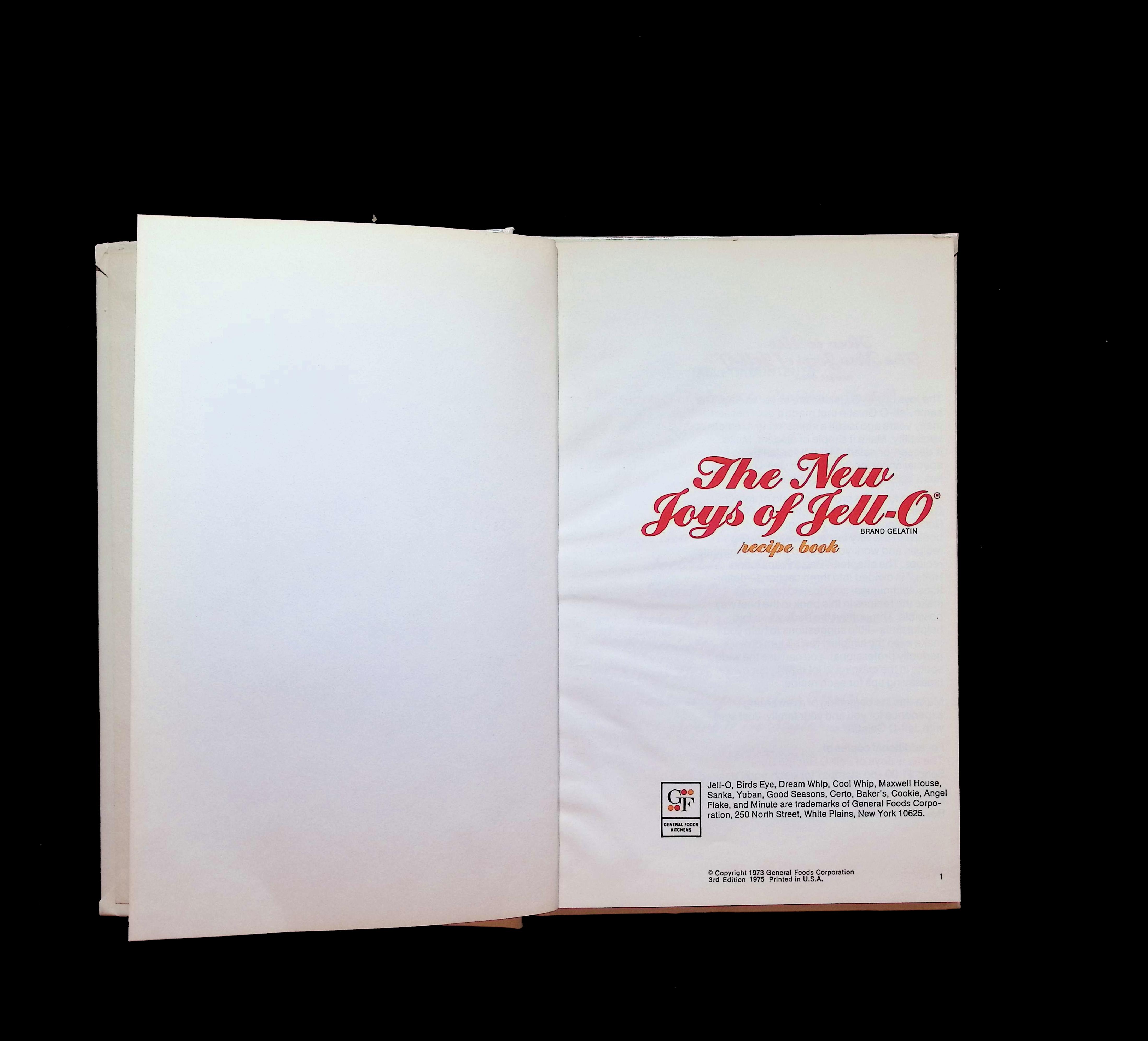 The New Joys of Jell-O Brand Gelatin recipe book — image 3