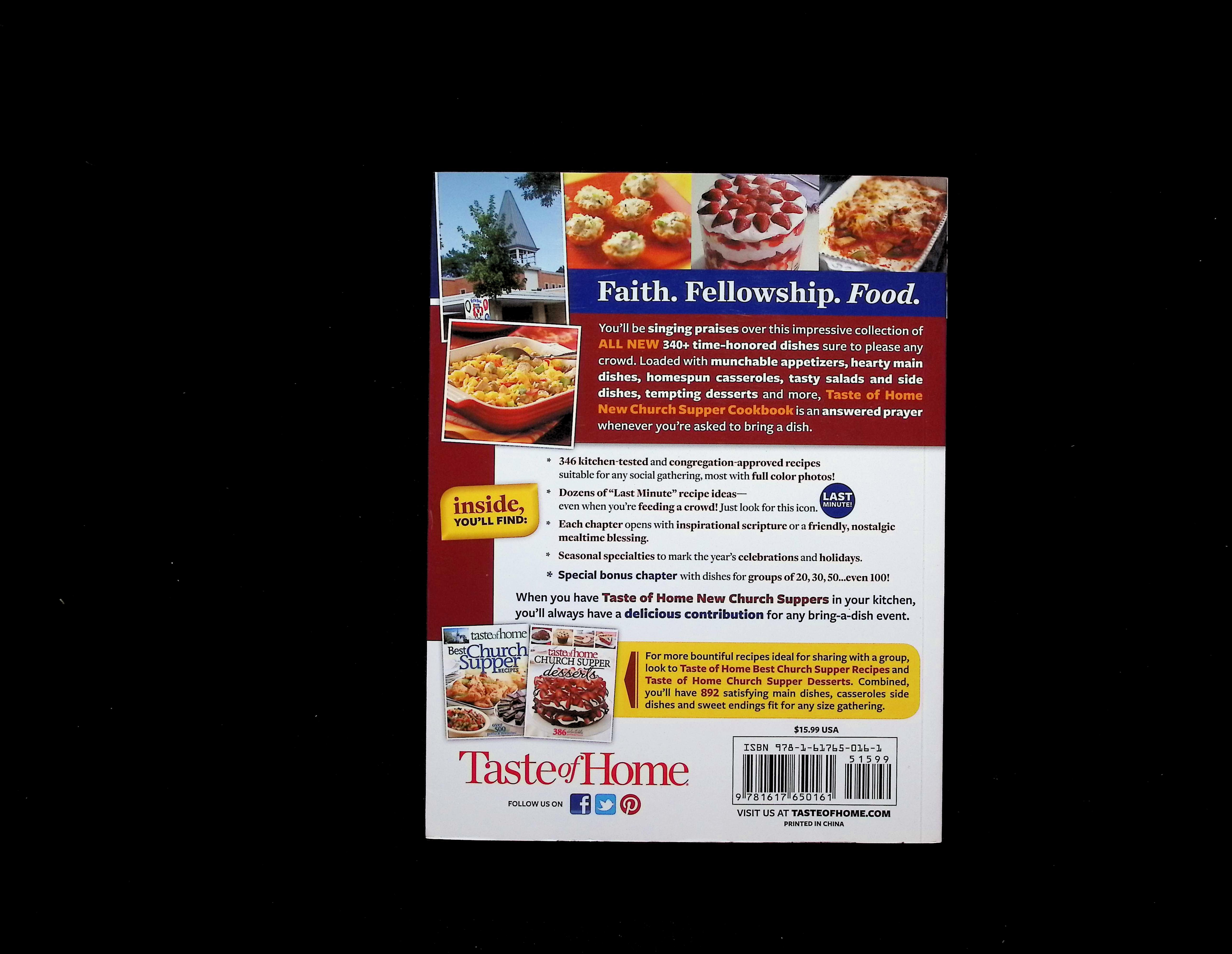 Taste of Home New Church Supper Cookbook — image 2