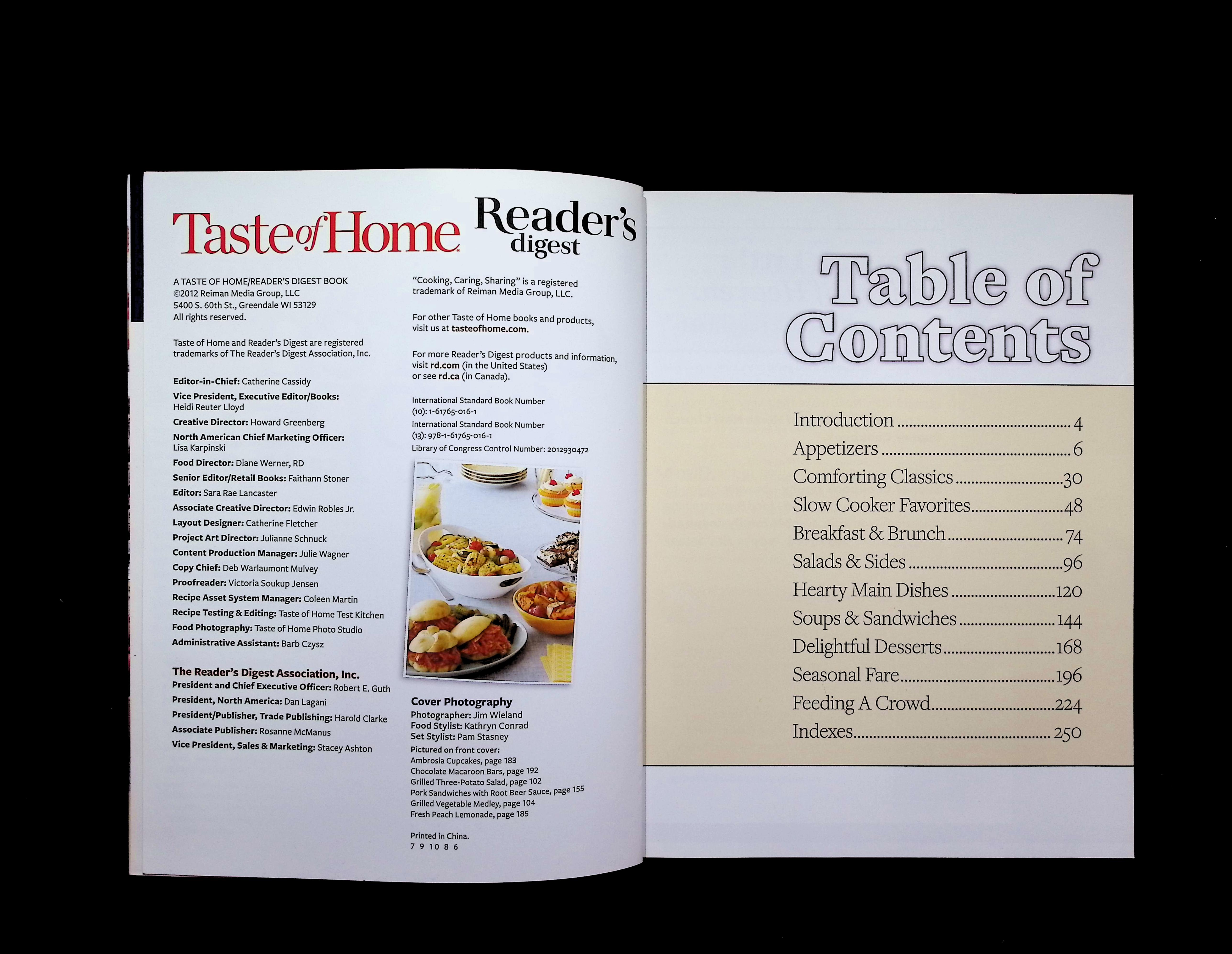 Taste of Home New Church Supper Cookbook — image 3