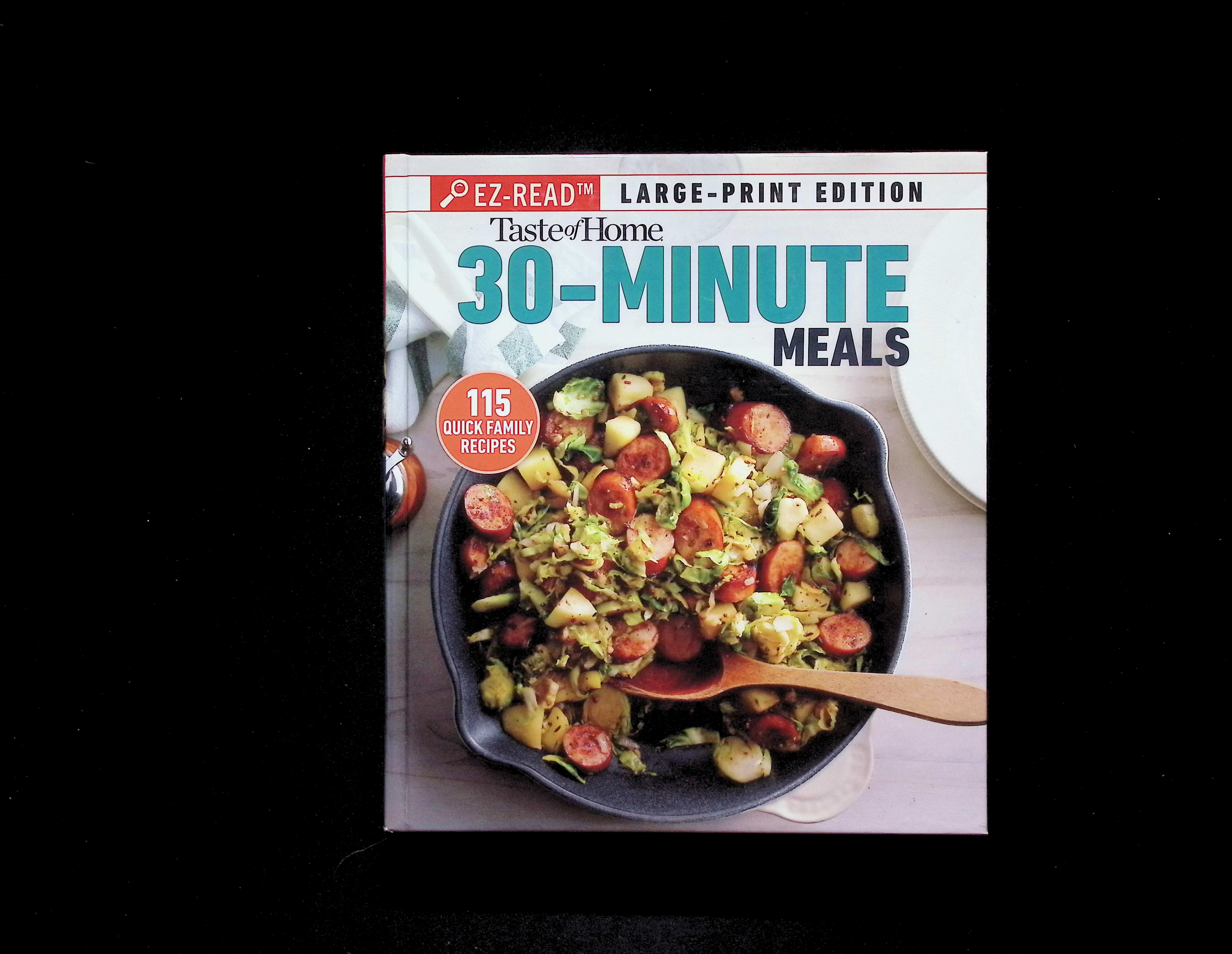 30-Minute Meals : Ez-Read Large Print Edition