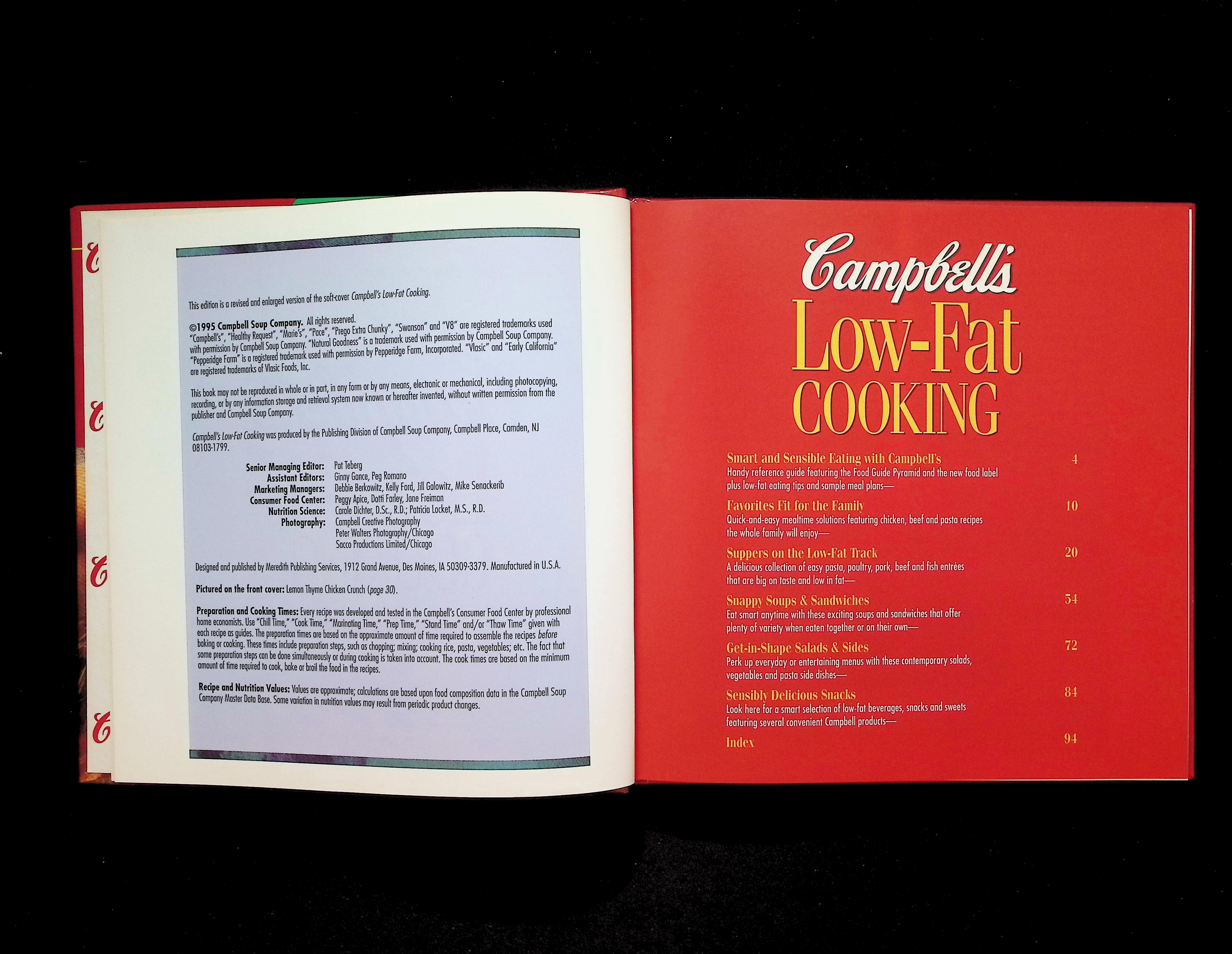 Campbell's Low-Fat Cooking — image 3