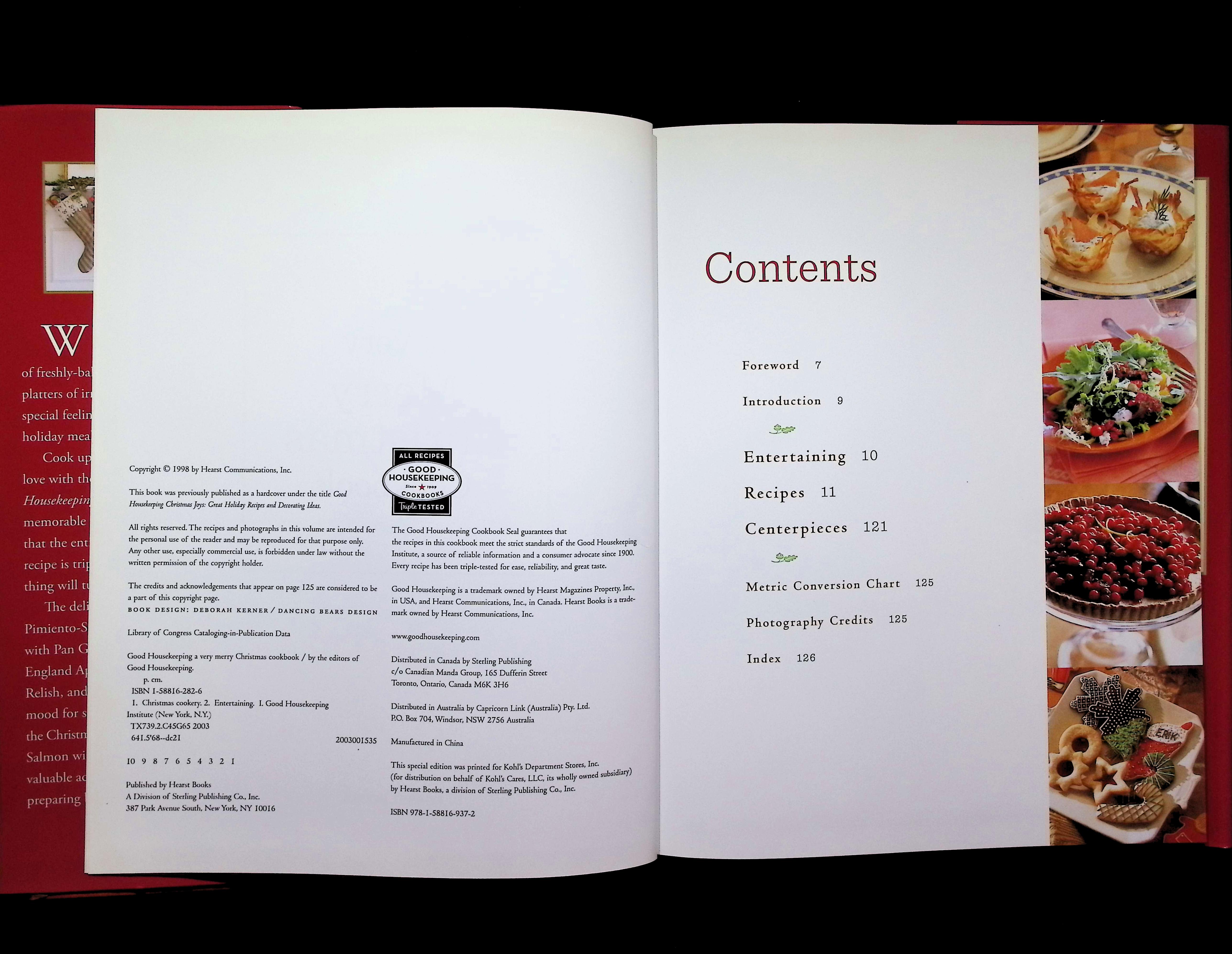 Good Housekeeping A Very Merry Christmas Cookbook — image 3