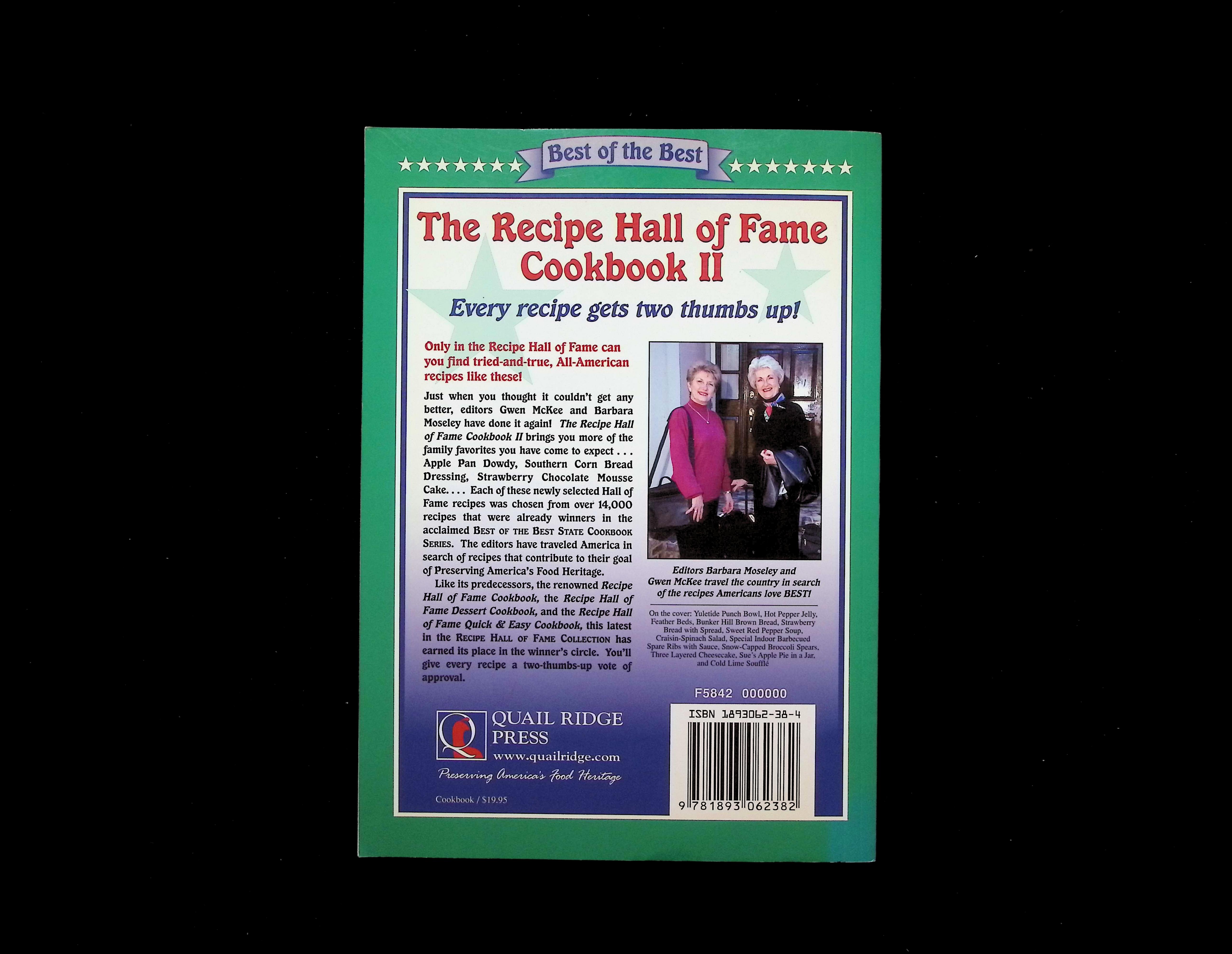 The Recipe Hall of Fame Cookbook II — image 2