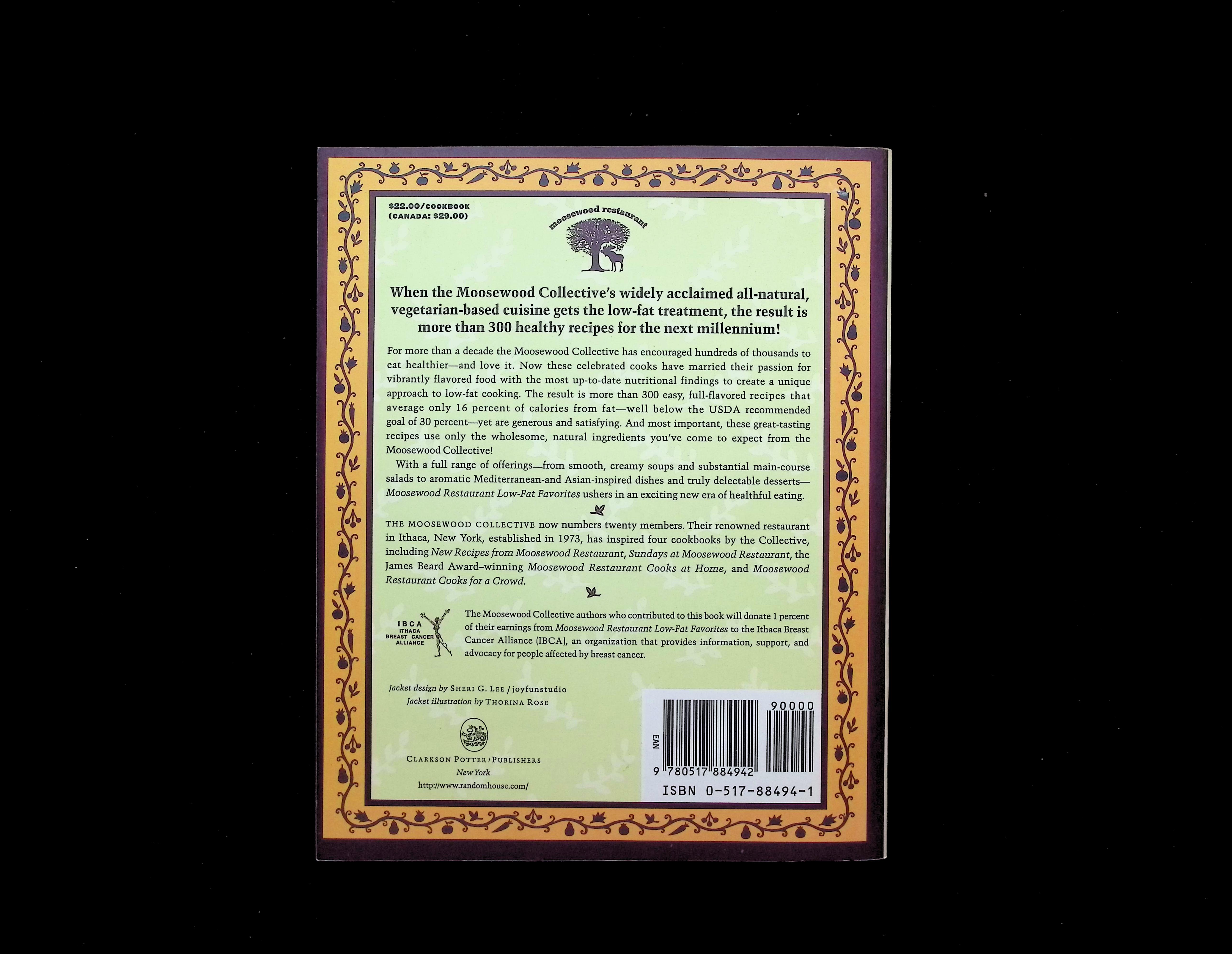 Moosewood Restaurant Low-fat Favorites — image 2