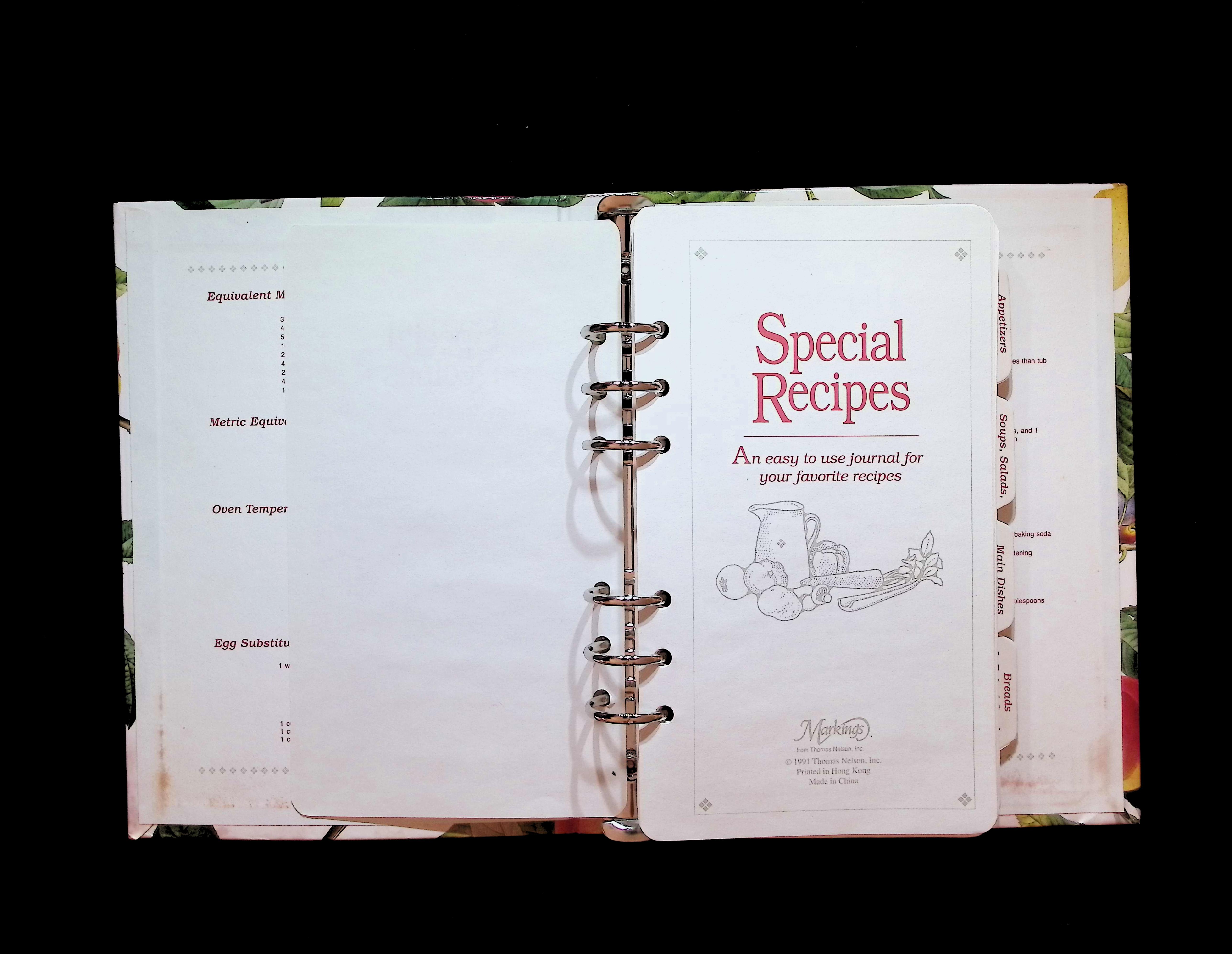 Recipes (Special Recipes Journal)-Notebook — image 3