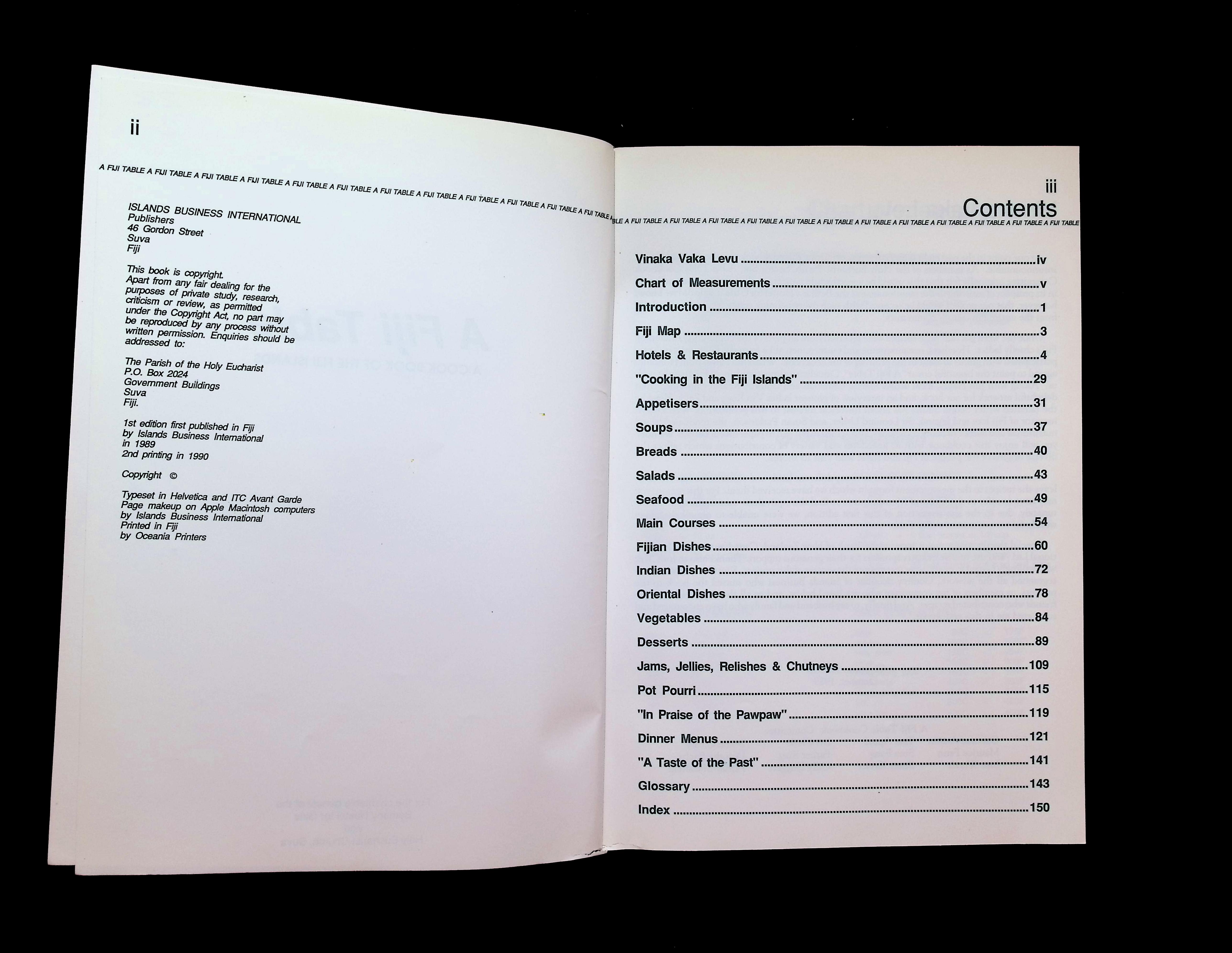 A Fiji Table: A Cook Book of the Fiji Islands — image 3