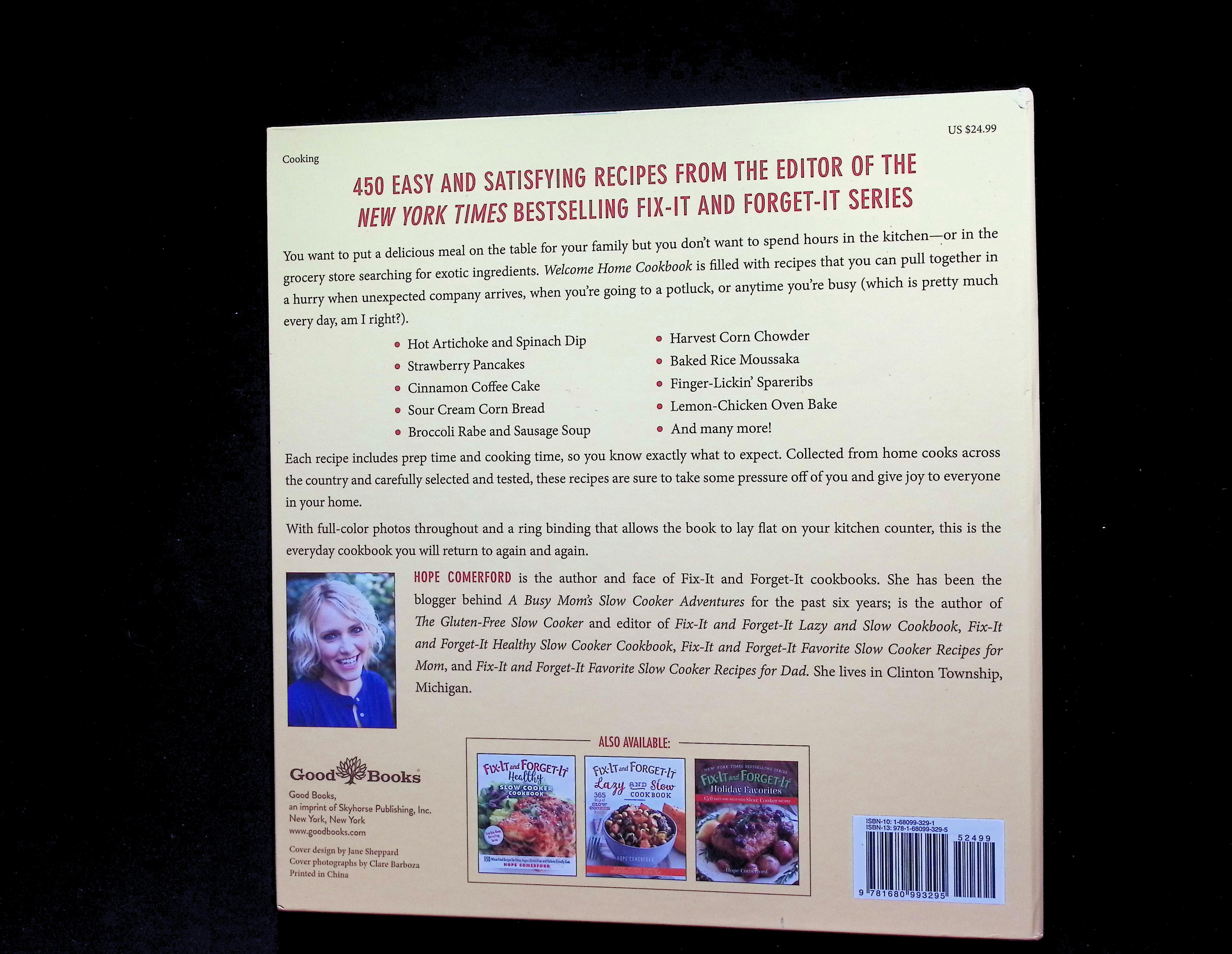 Welcome Home Cookbook: 450 Comfort Food Recipes for the Slow Cooker, Stovetop, and Oven — image 2