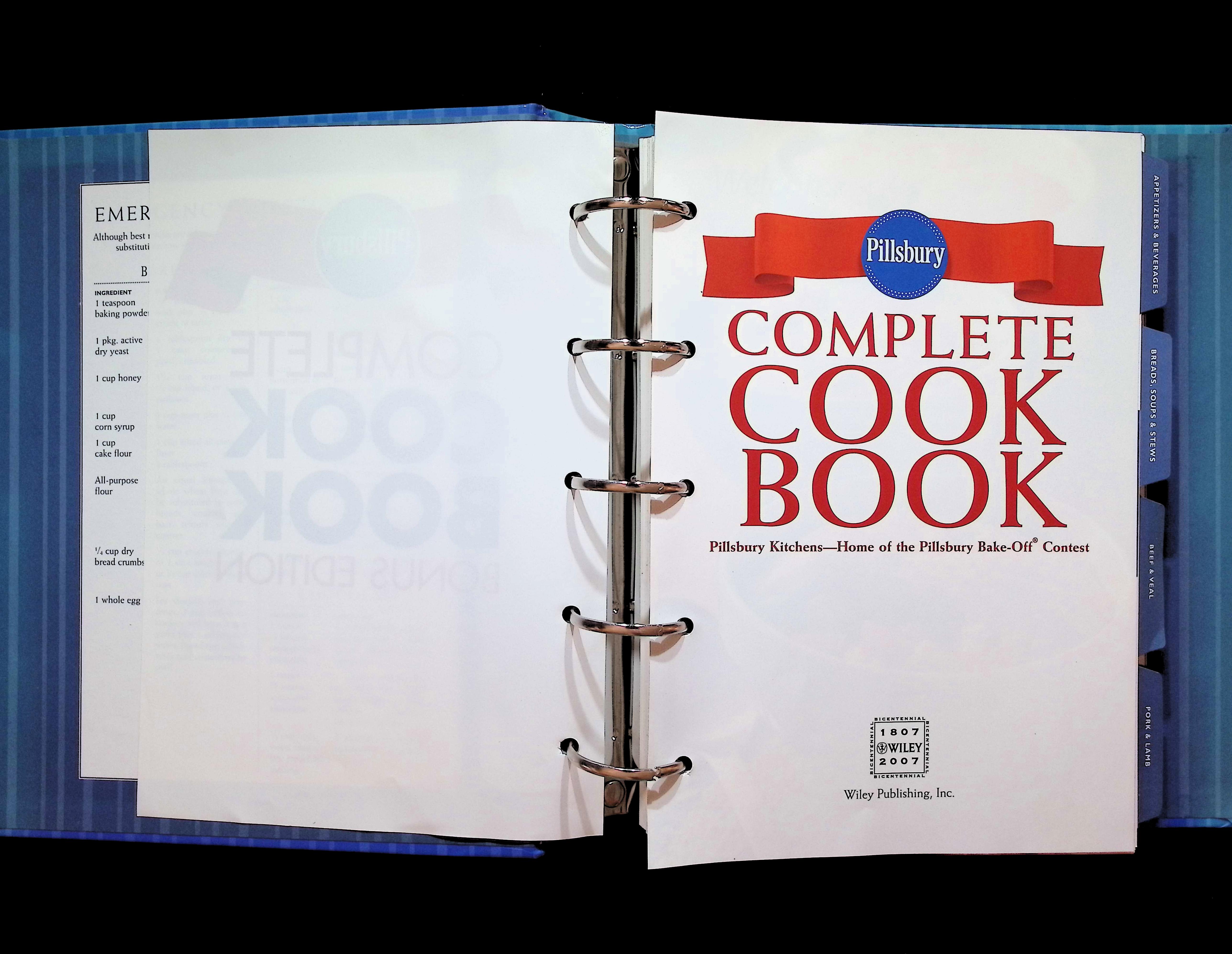 Pillsbury Complete Cookbook, Bonus Edition with Lay Flat Binder — image 3