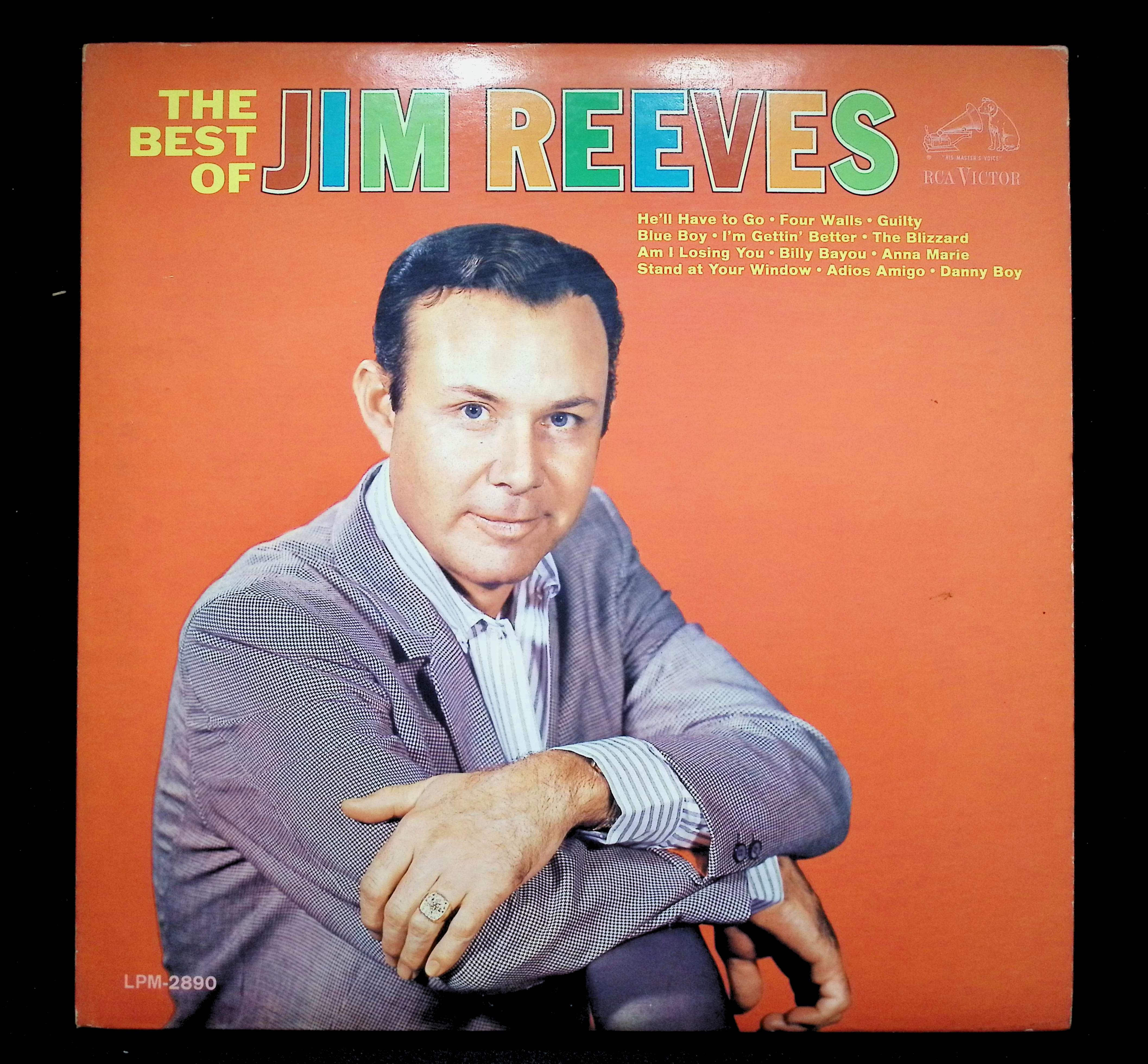 Jim Reeves Best Of LP 1964 LPM-2890 Country