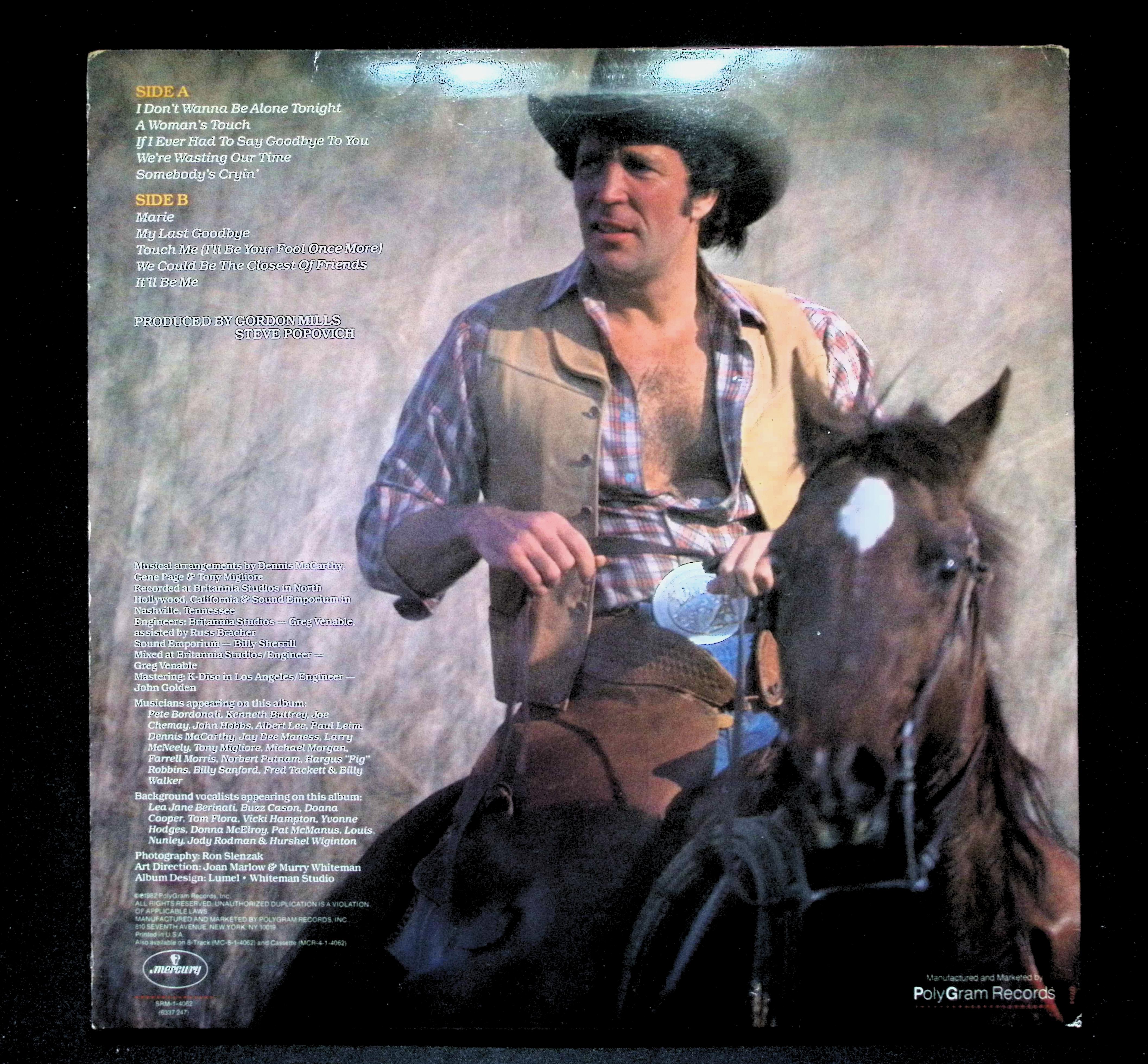 Tom Jones Country LP 1982 SRM-1-4062 Folk — image 2