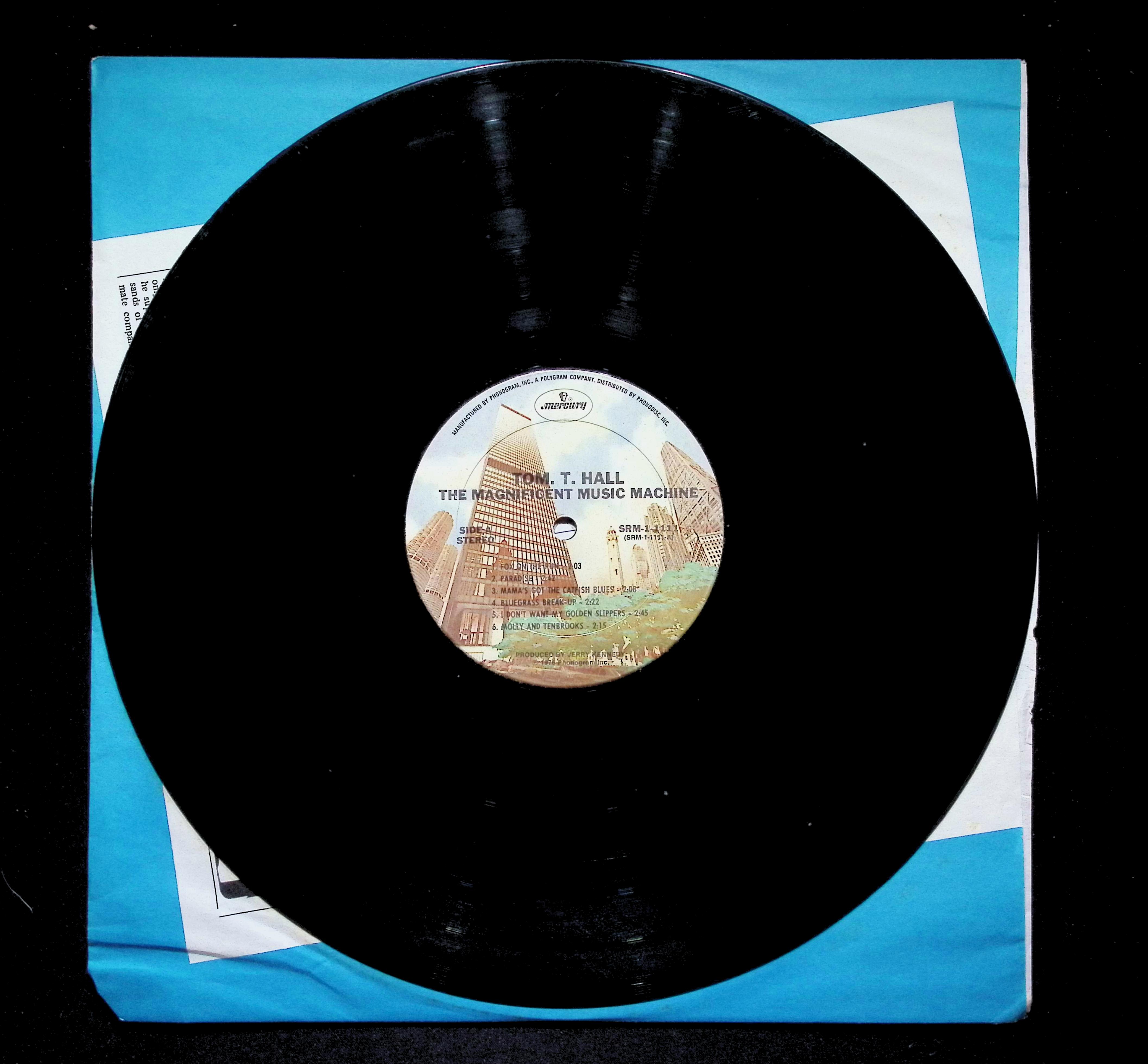 Tom T. Hall Magnificent Music Machine LP 1976. SRM 1-1111 Bluegrass — image 4