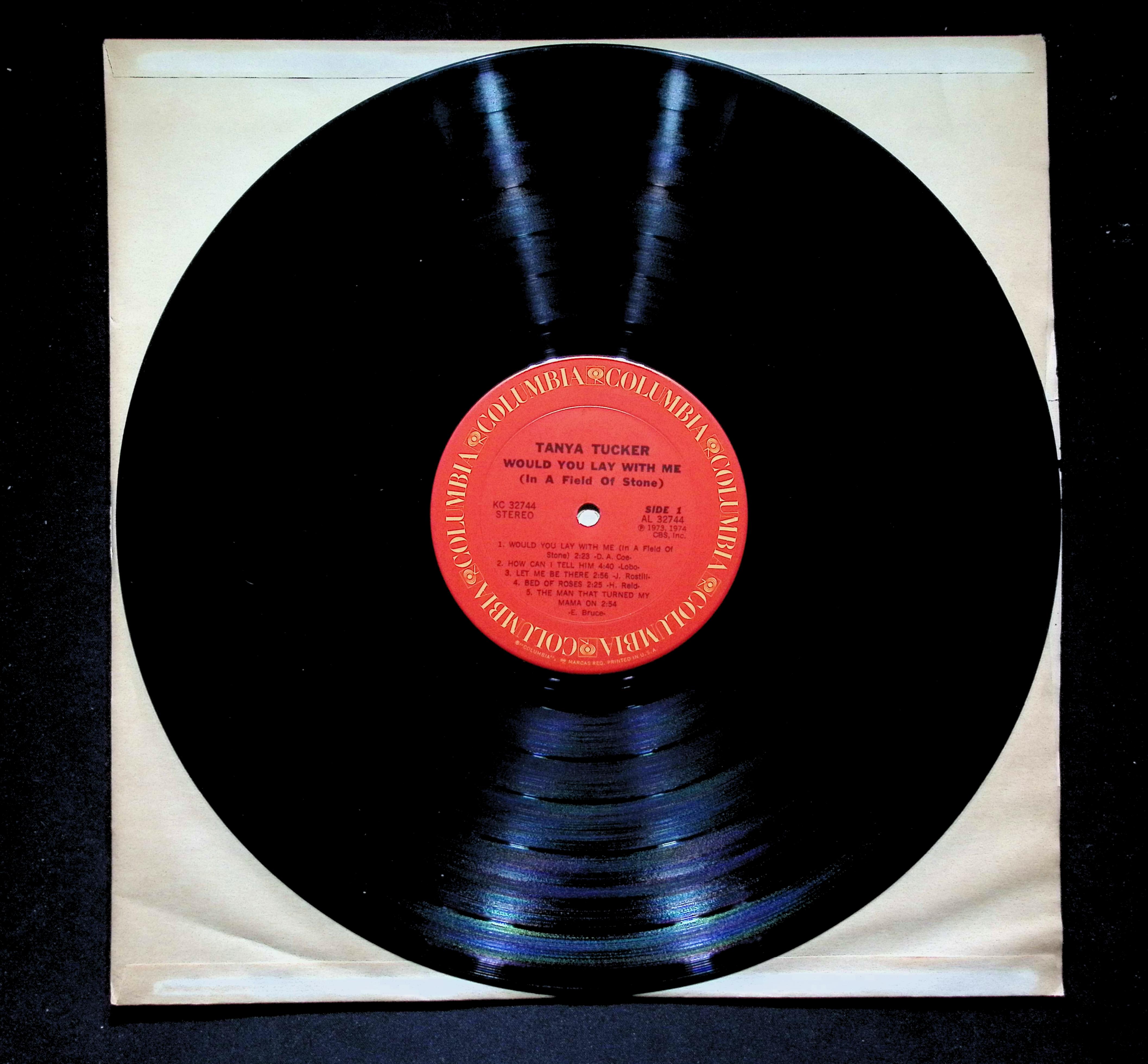 Tanya Tucker – Would You Lay With Me – 1974 – KC-32744 – Country – LP — image 5