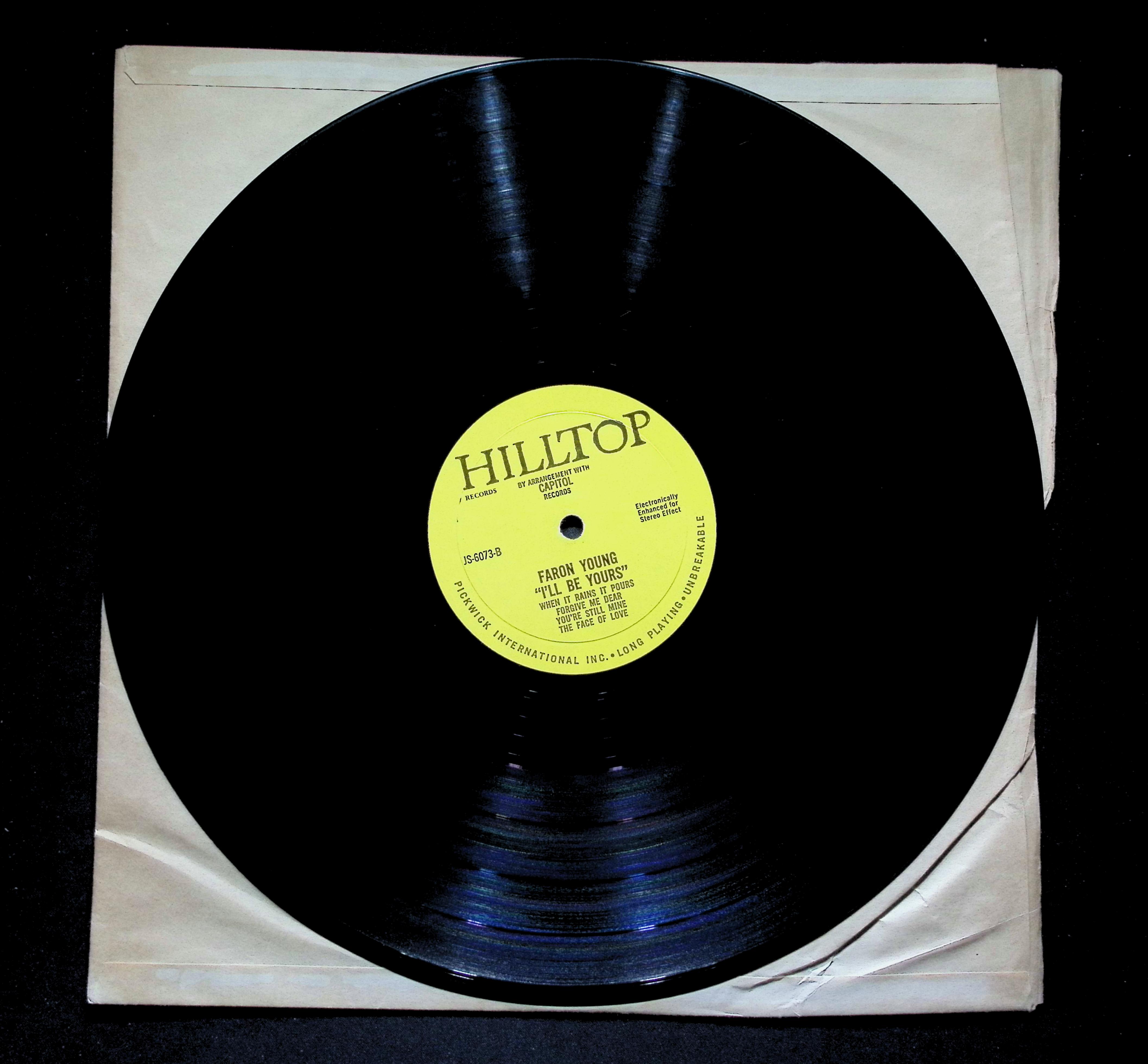 Faron Young I'll Be Yours LP 1968 Hilltop Country — image 5