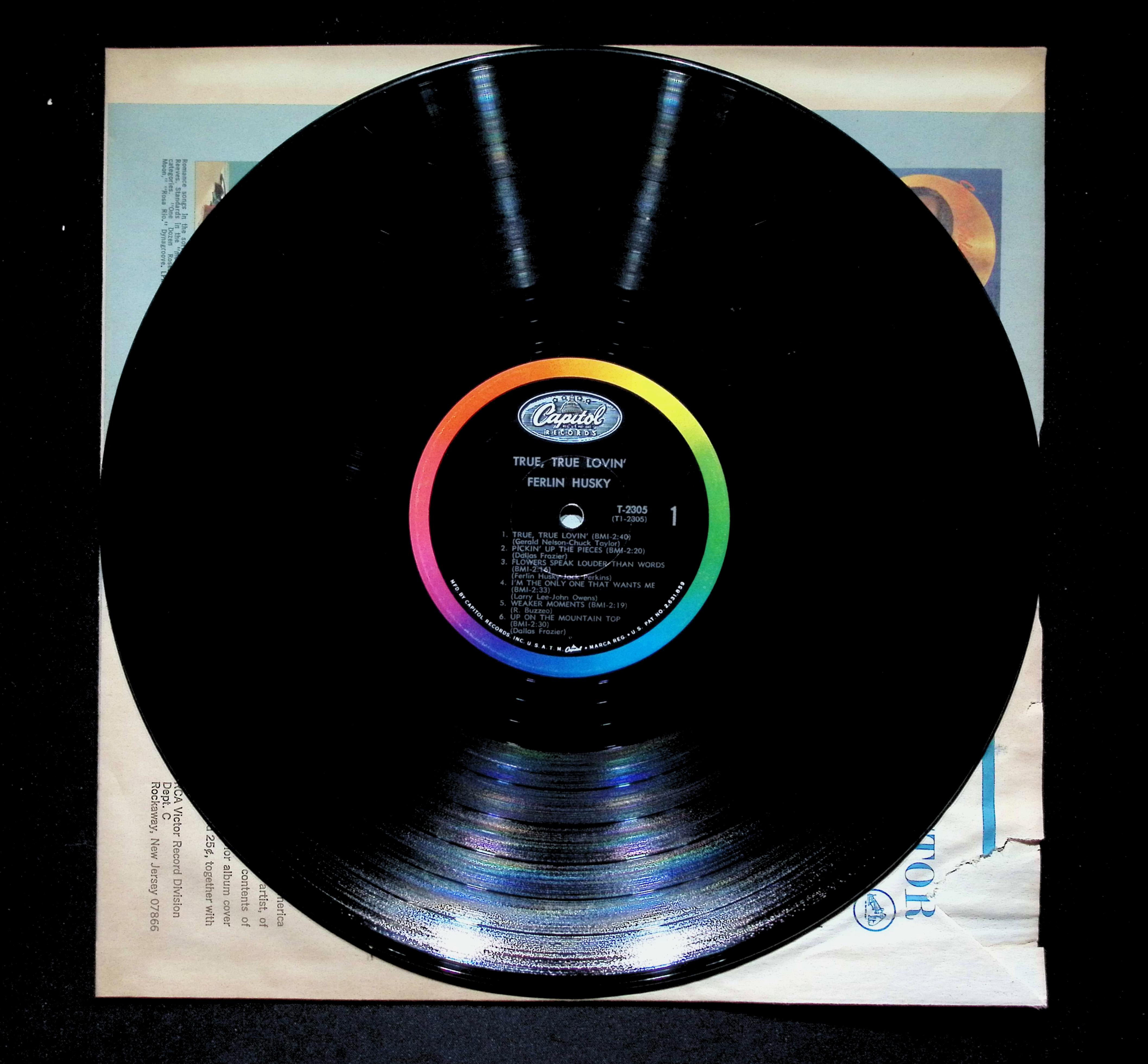 Ferlin Husky True, True Lovin' LP 1965 Capitol Country — image 4