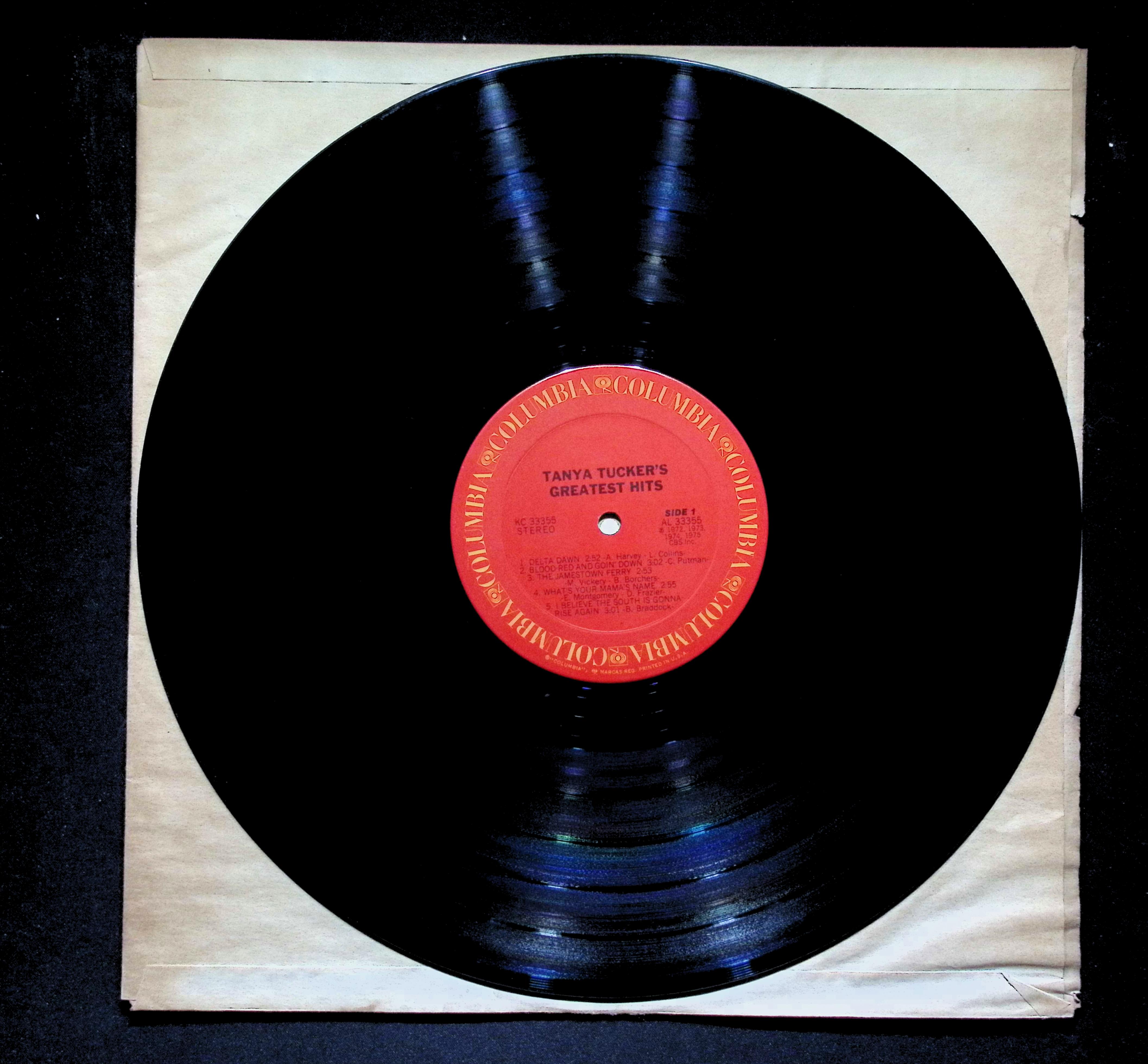 Tanya Tucker Greatest Hits LP 1974 Columbia Country — image 5