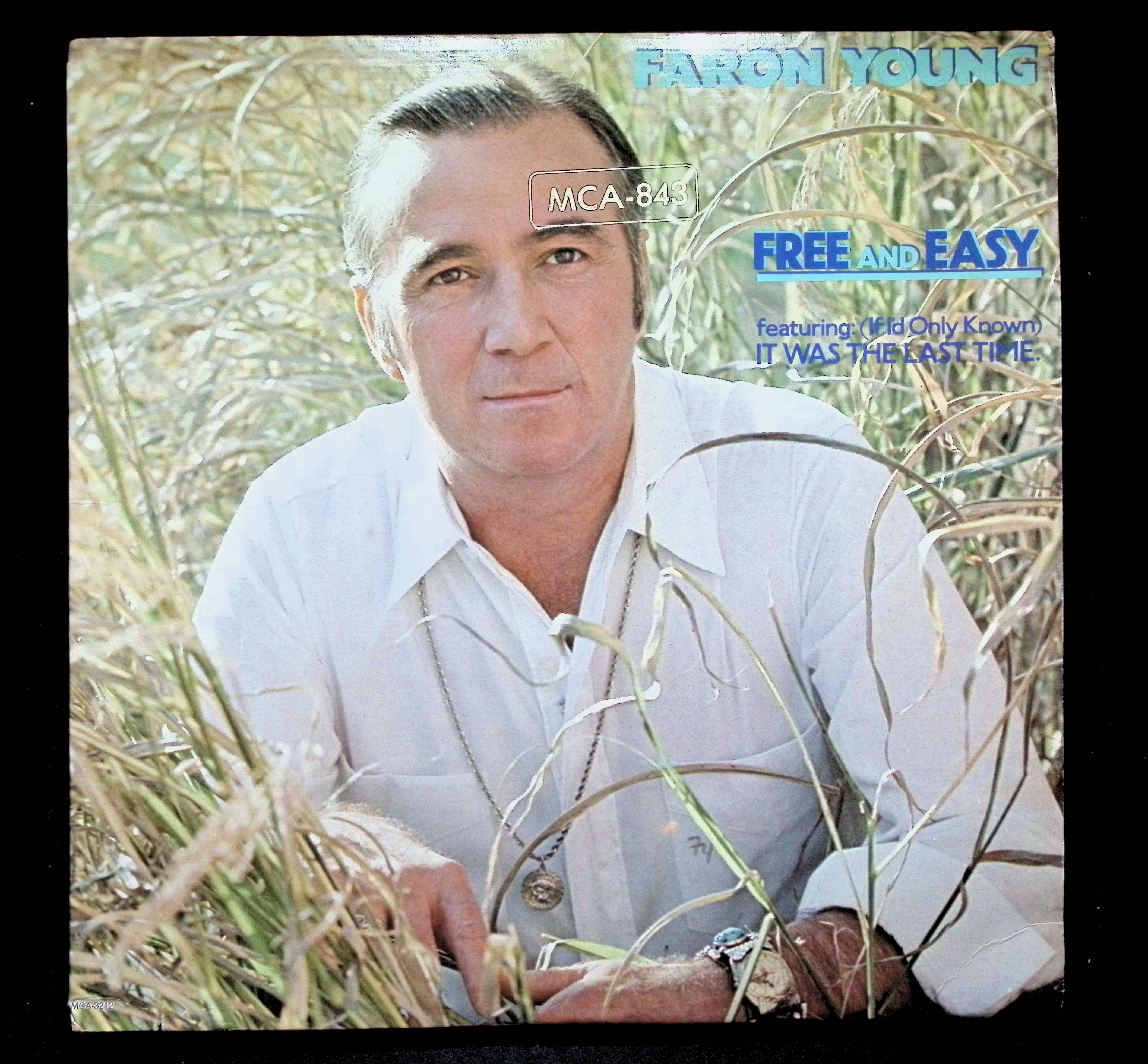 Faron Young Free And Easy LP 1980 MCA Country