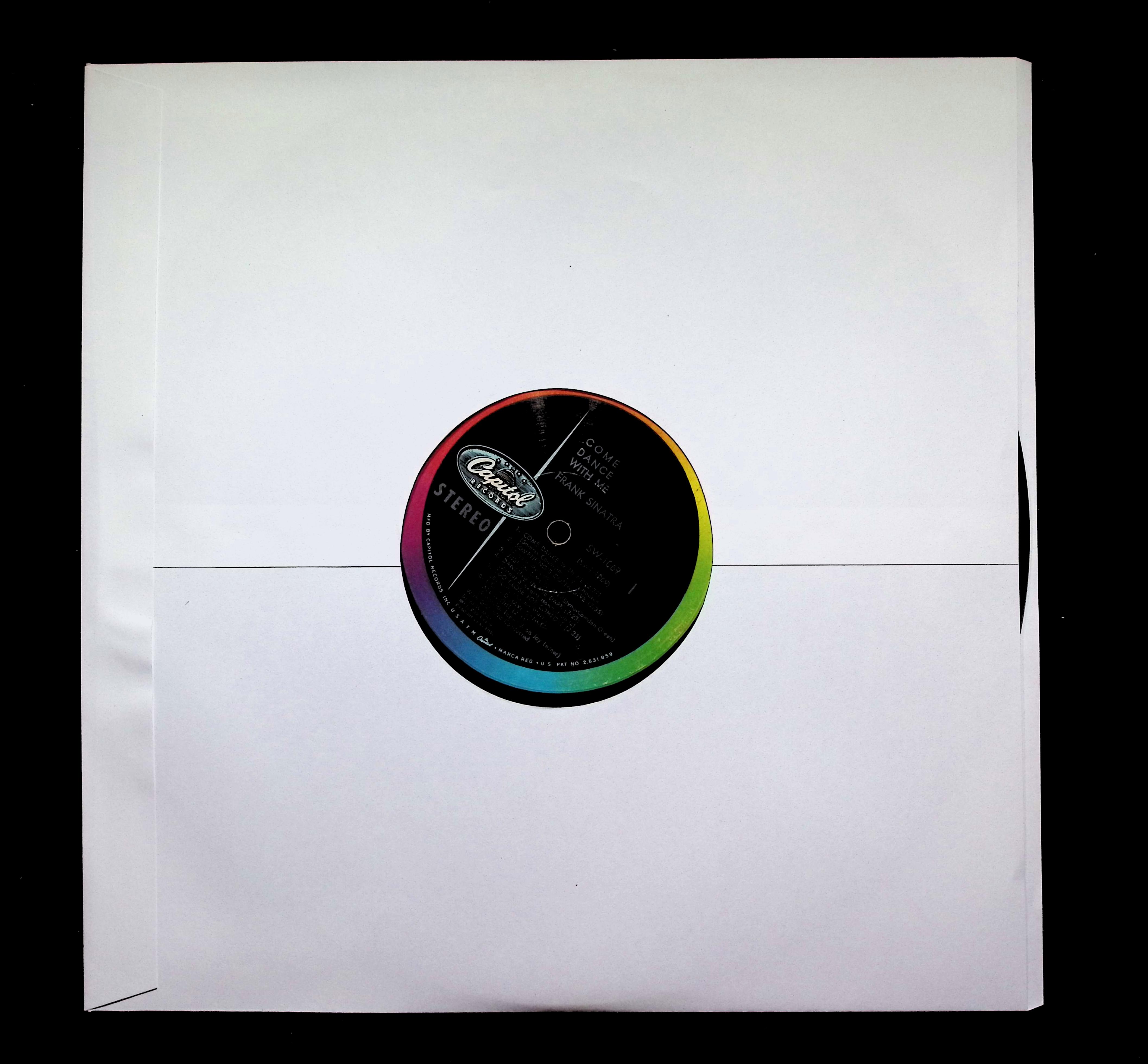 Frank Sinatra Come Dance With Me! LP 1966 Capitol Jazz — image 3