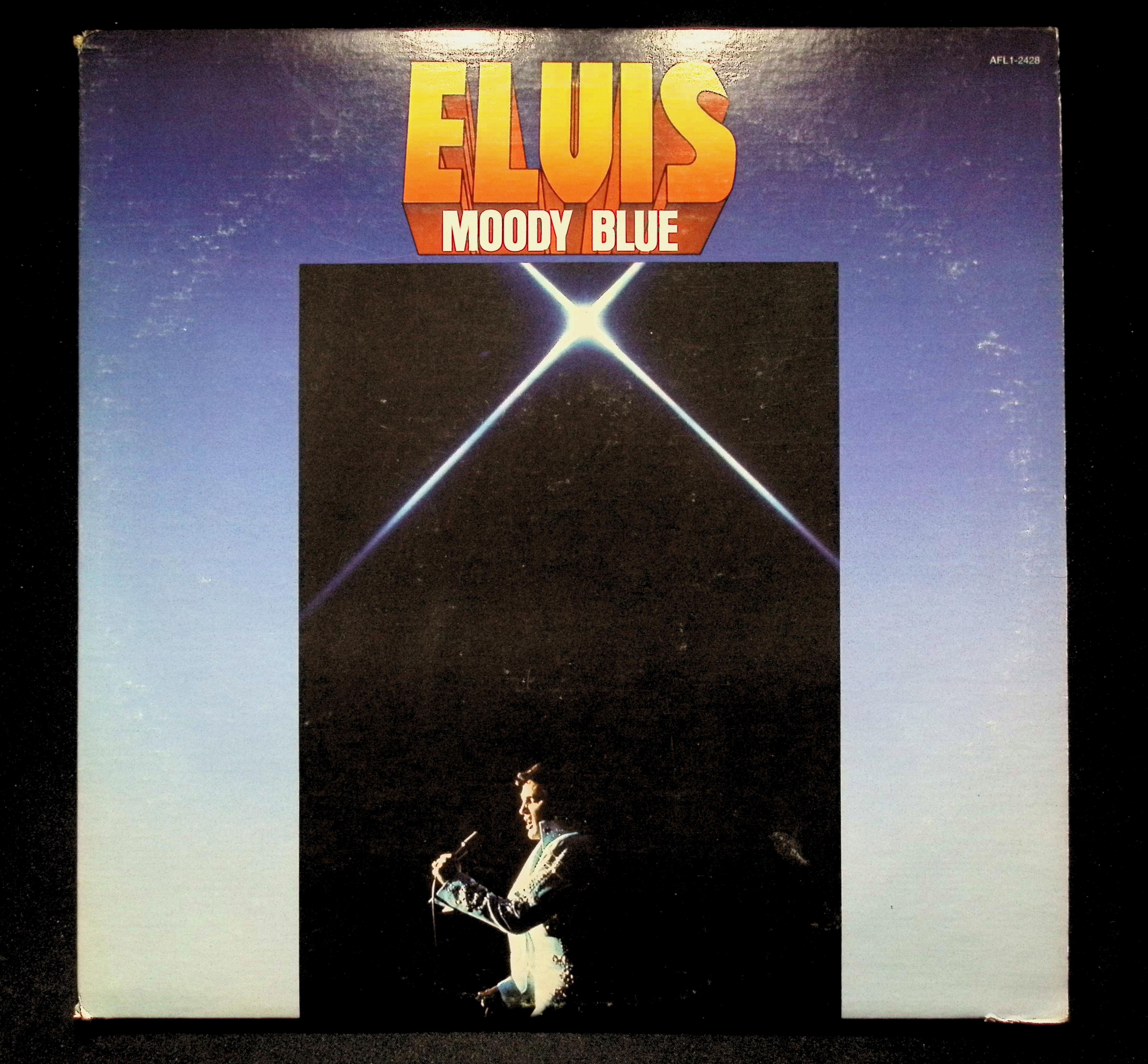 Elvis Moody Blue LP 1978 RCA Rock
