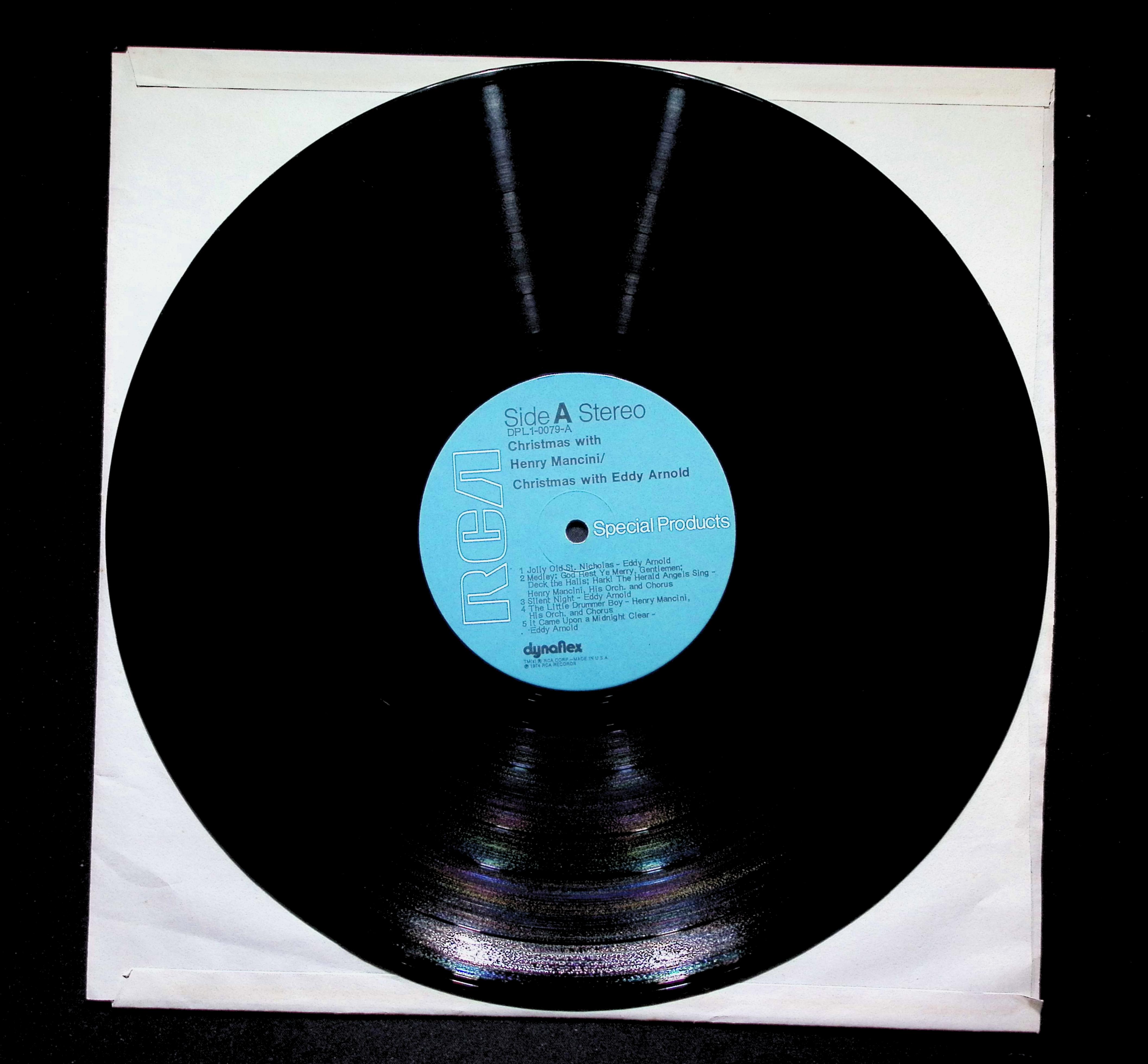 Eddy Arnold Christmas LP 1974 RCA Indianapolis Pop Holiday — image 4