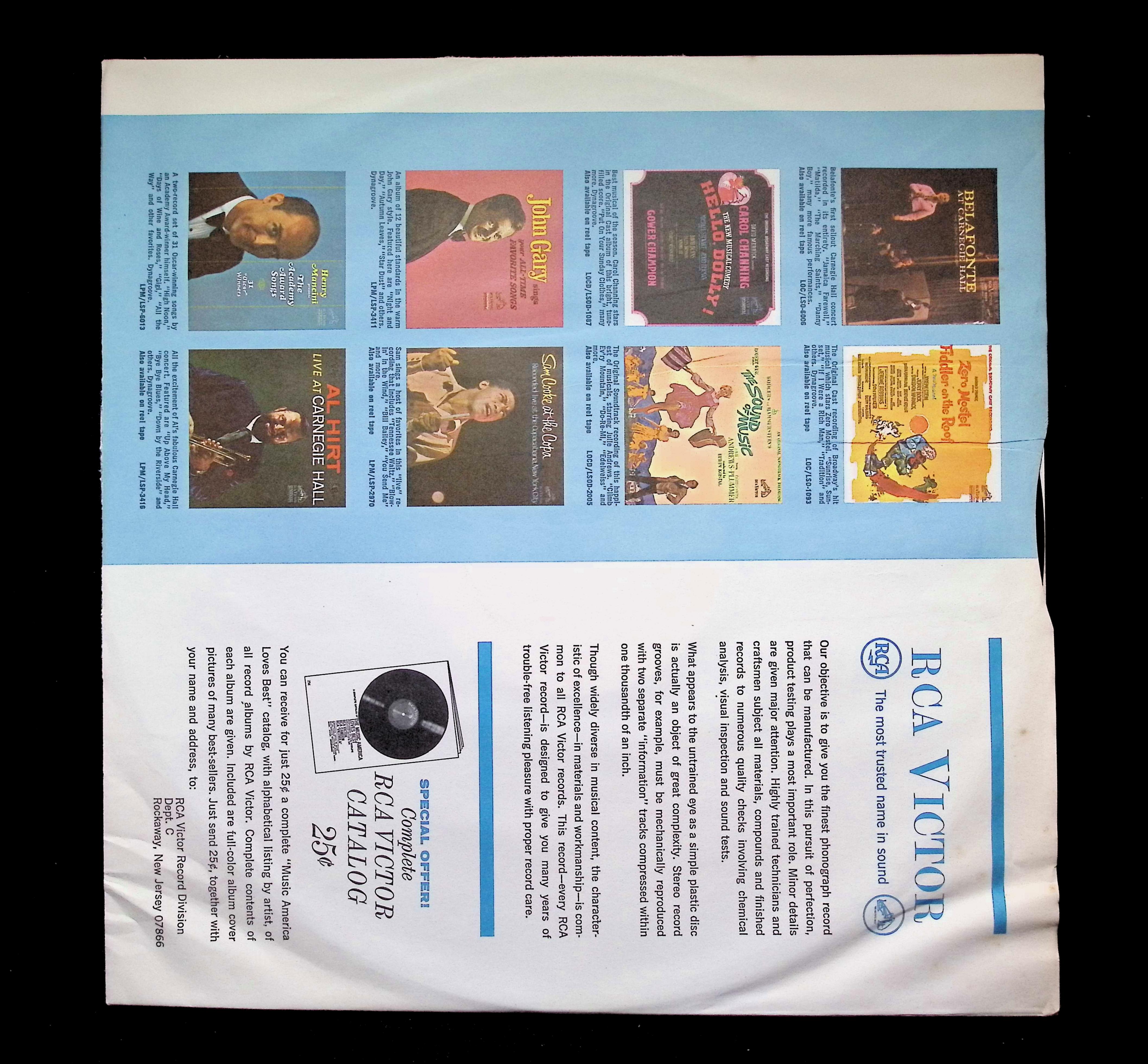 Eddy Arnold Christmas LP RCA Indianapolis Pop Holiday — image 3