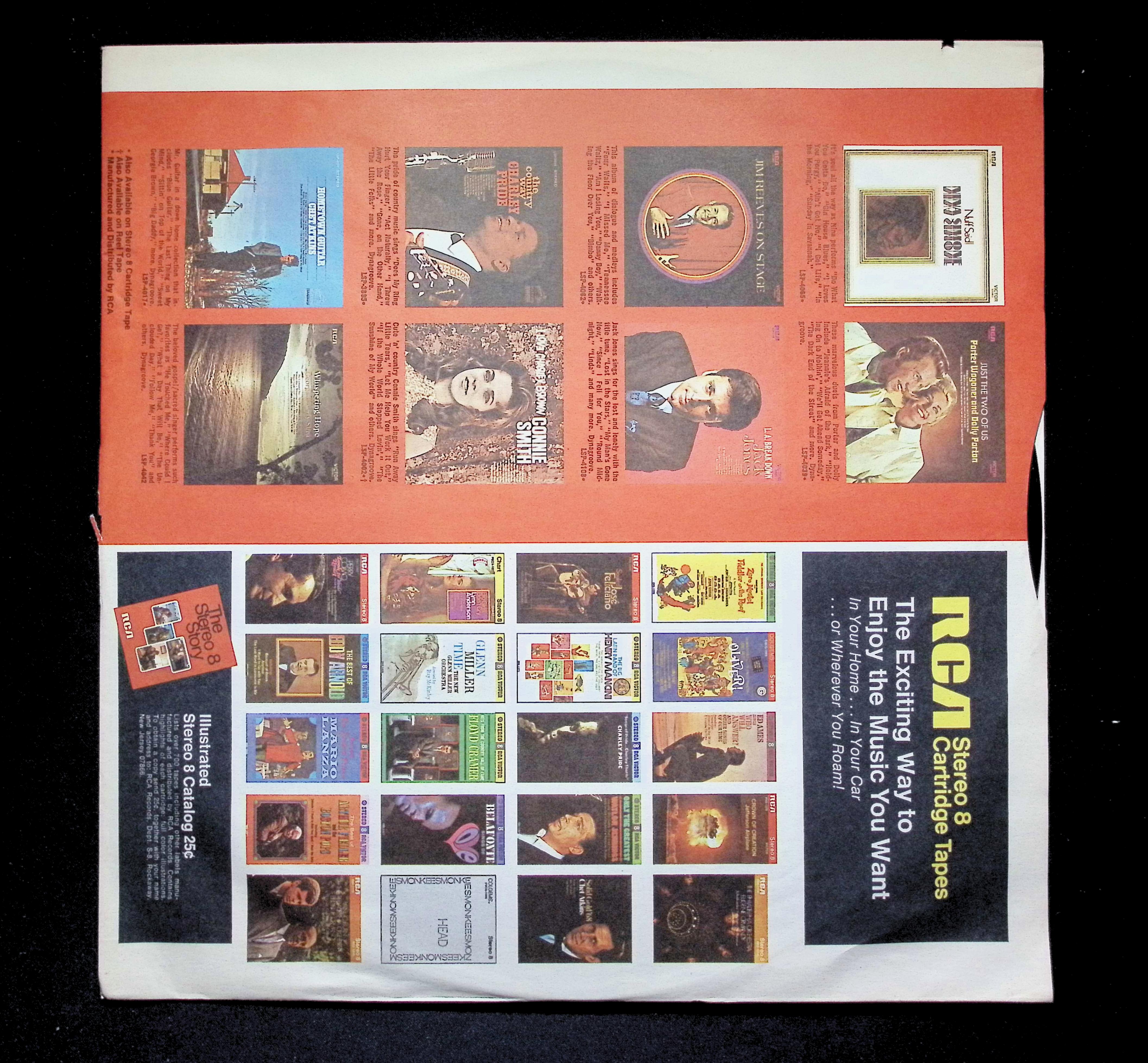 Eddy Arnold Love & Guitars LP 1970 RCA Victor Folk — image 3