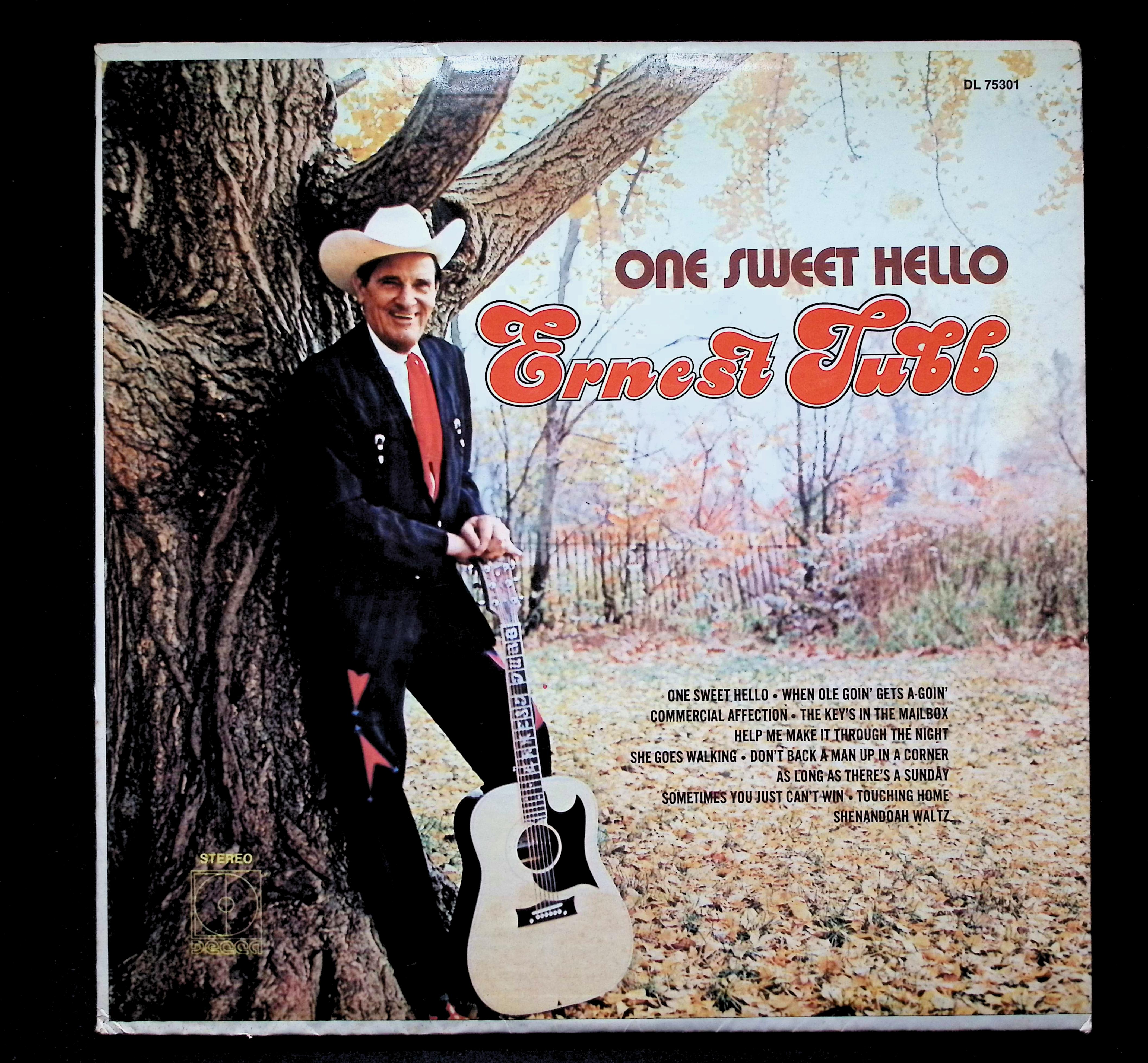 Ernest Tubb One Sweet Hello LP 1971 Decca Country Honky Tonk