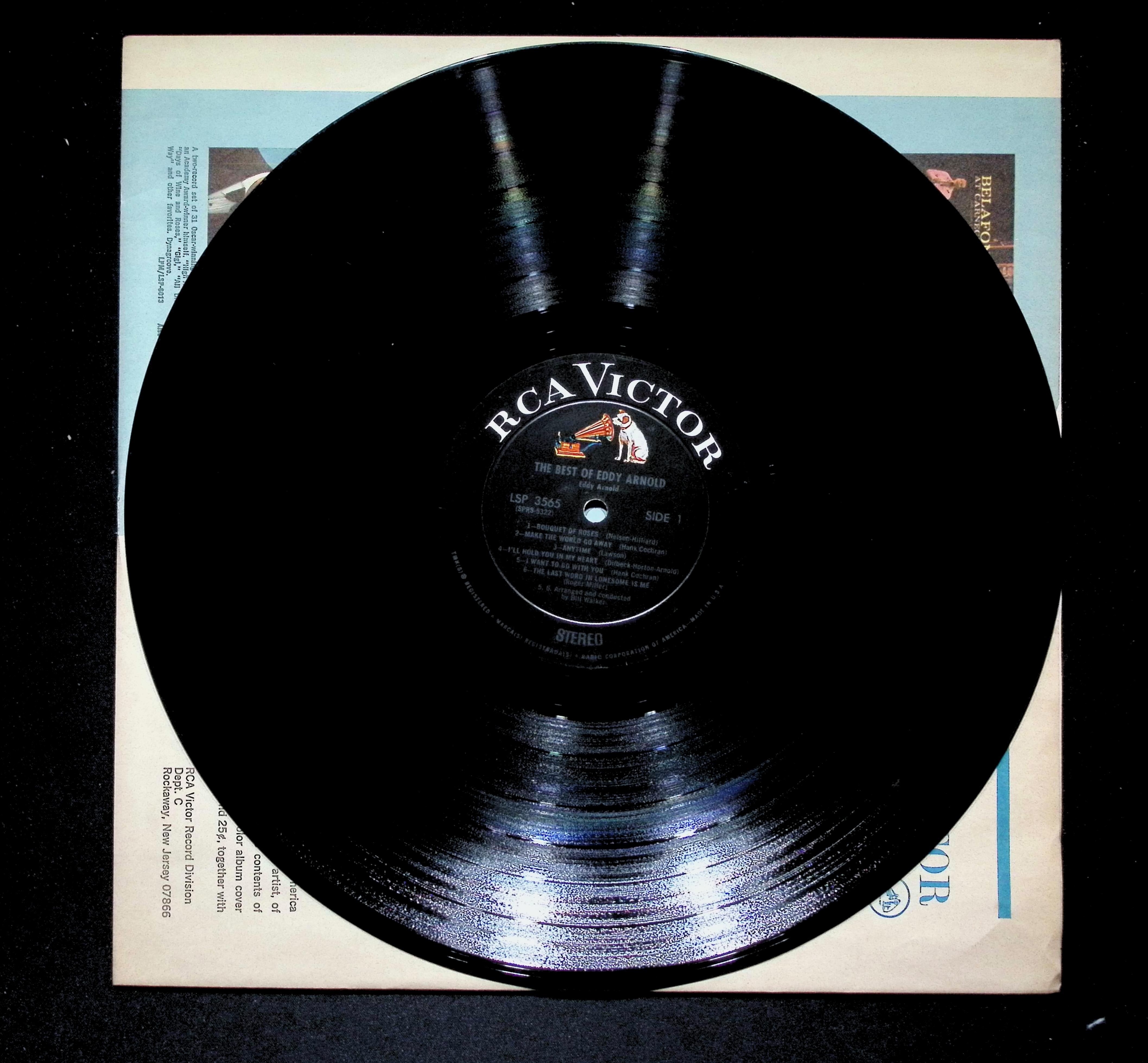 Eddy Arnold Best Of LP 1967 RCA Victor Country — image 4