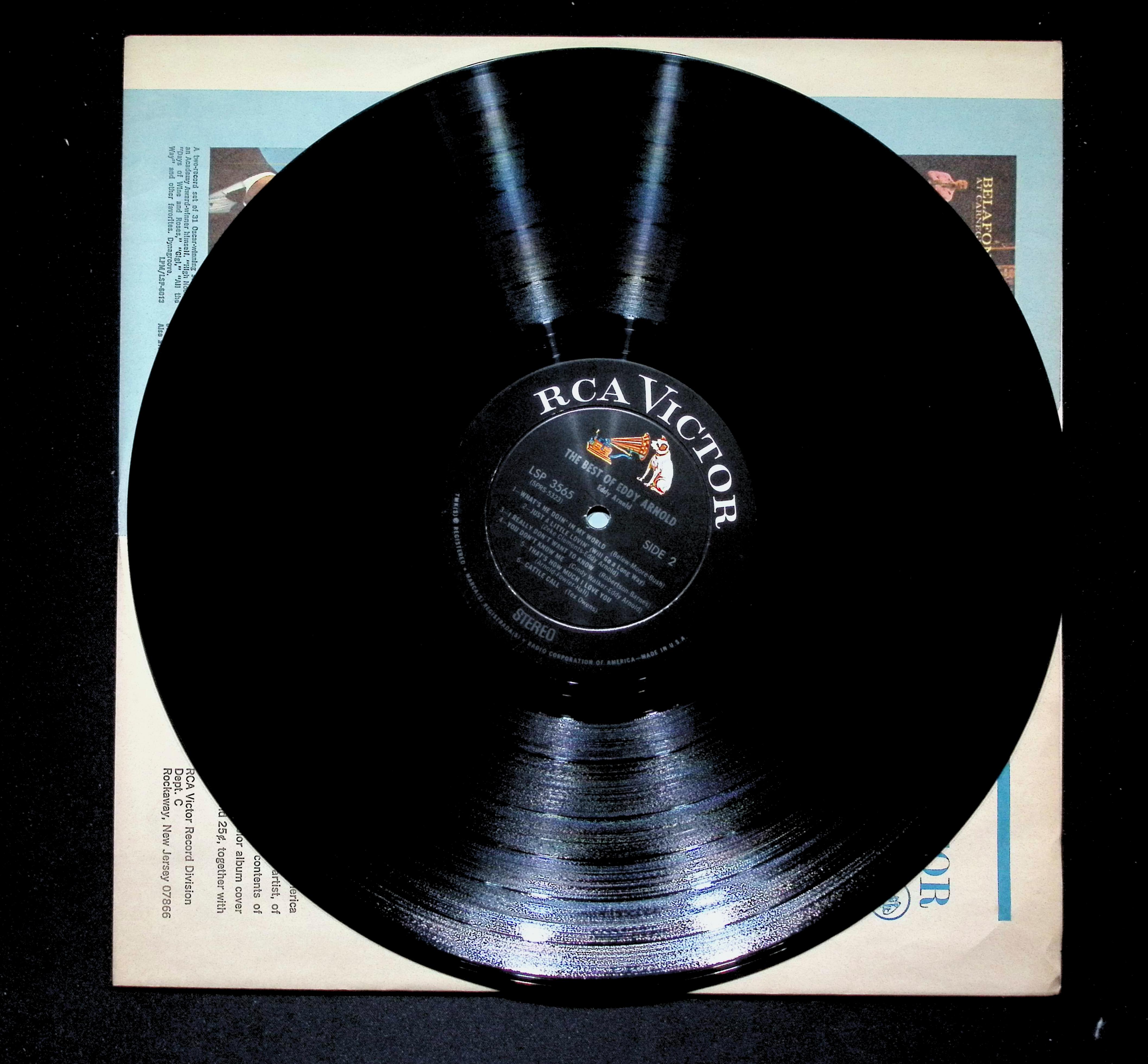 Eddy Arnold Best Of LP 1967 RCA Victor Country — image 5