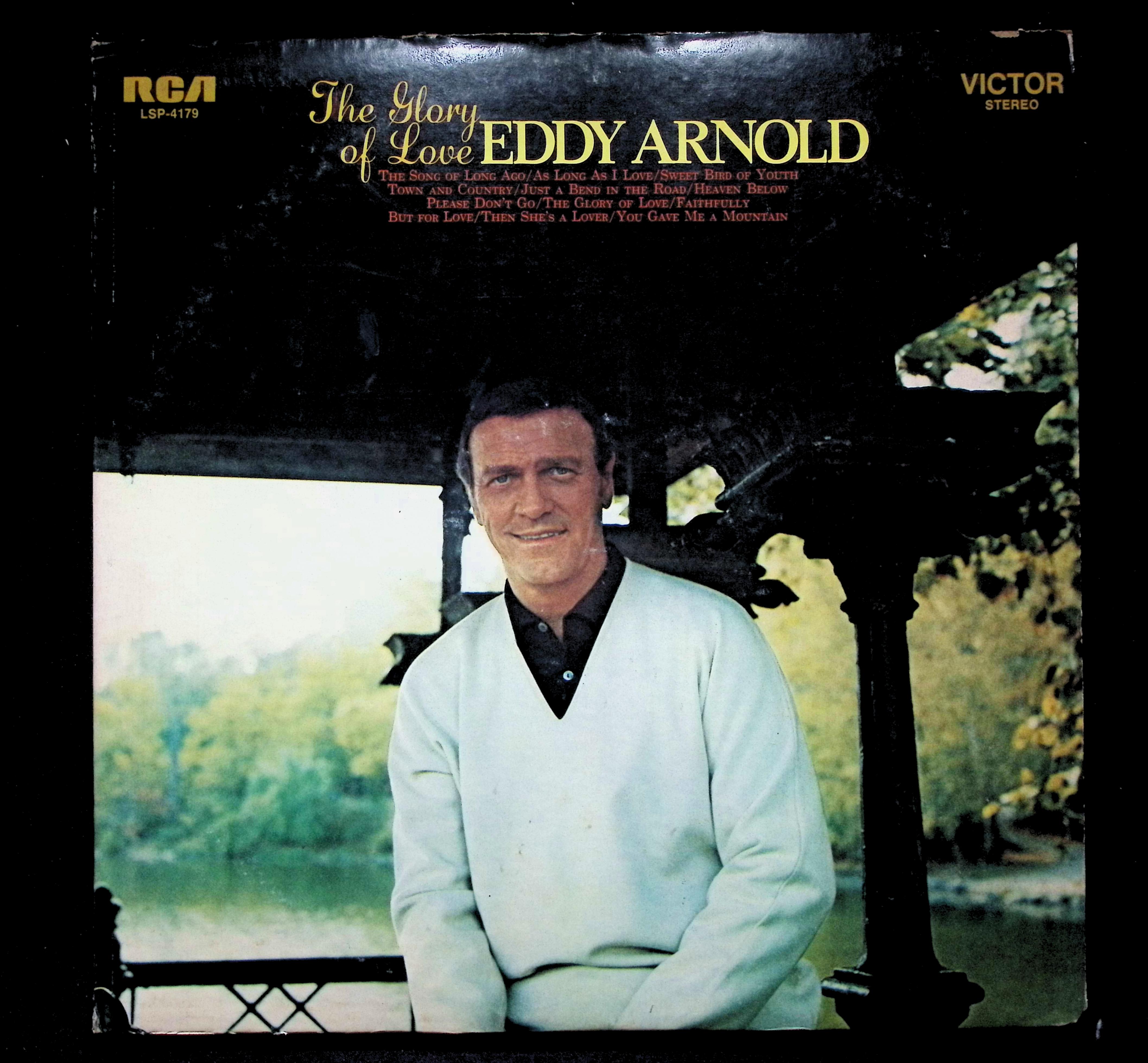 Eddy Arnold The Glory of Love Vinyl LP - RCA Victor LSP-4179 Stereo 1969 Country