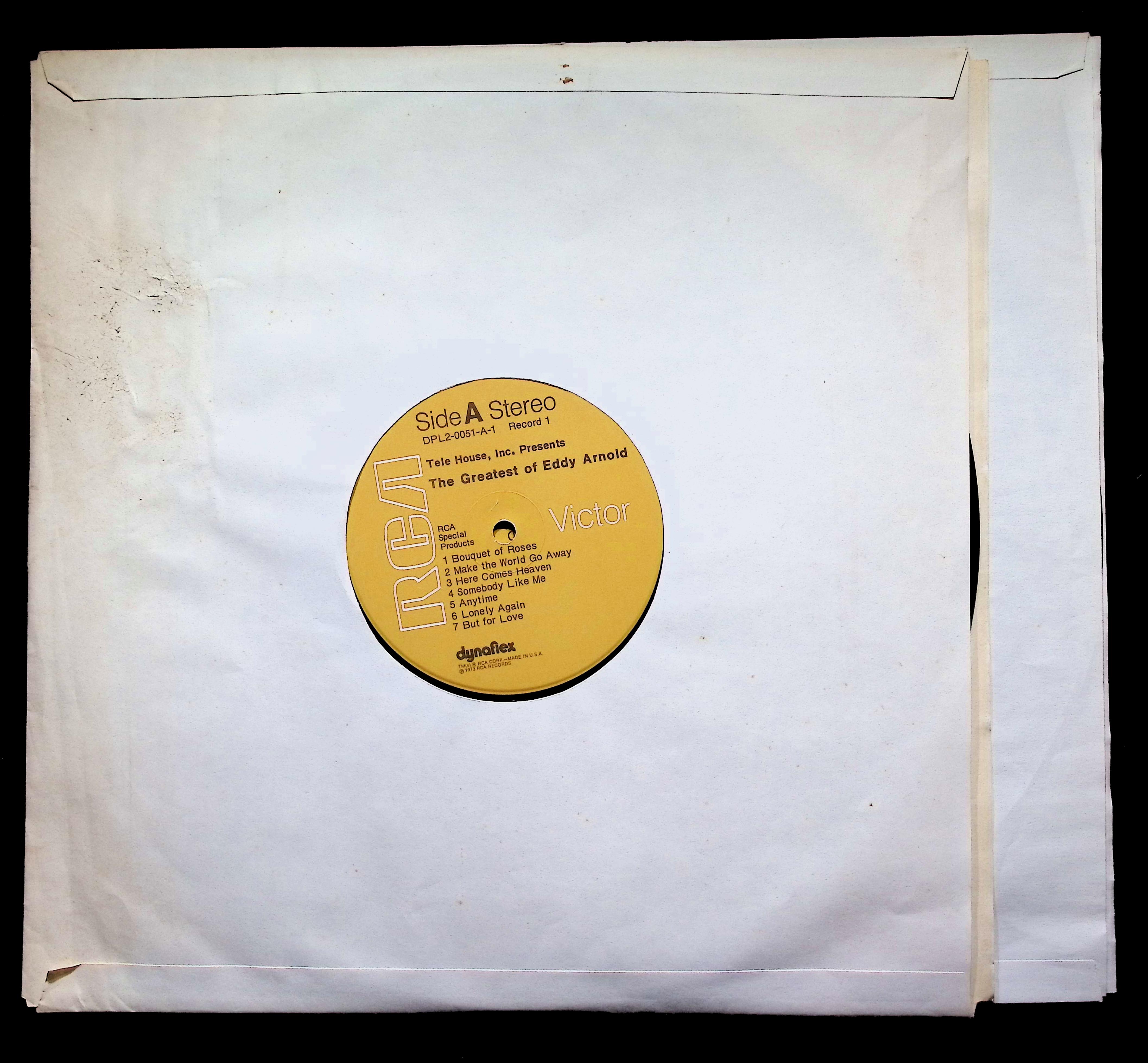 Eddy Arnold Greatest Hits LP 1973 RCA Indianapolis Country — image 3