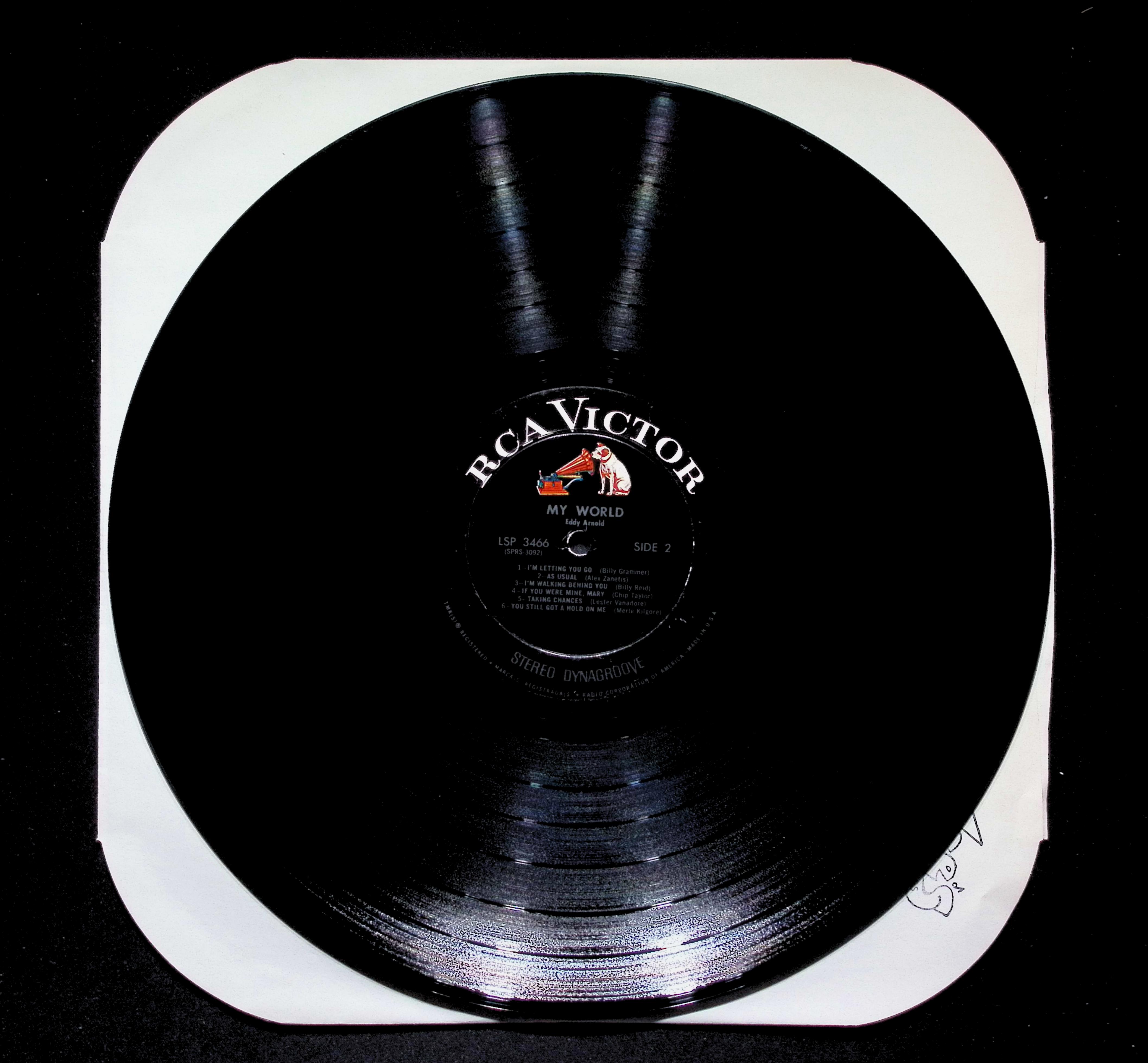 Eddy Arnold My World LP 1965 RCA Victor Folk, World, & Country — image 4