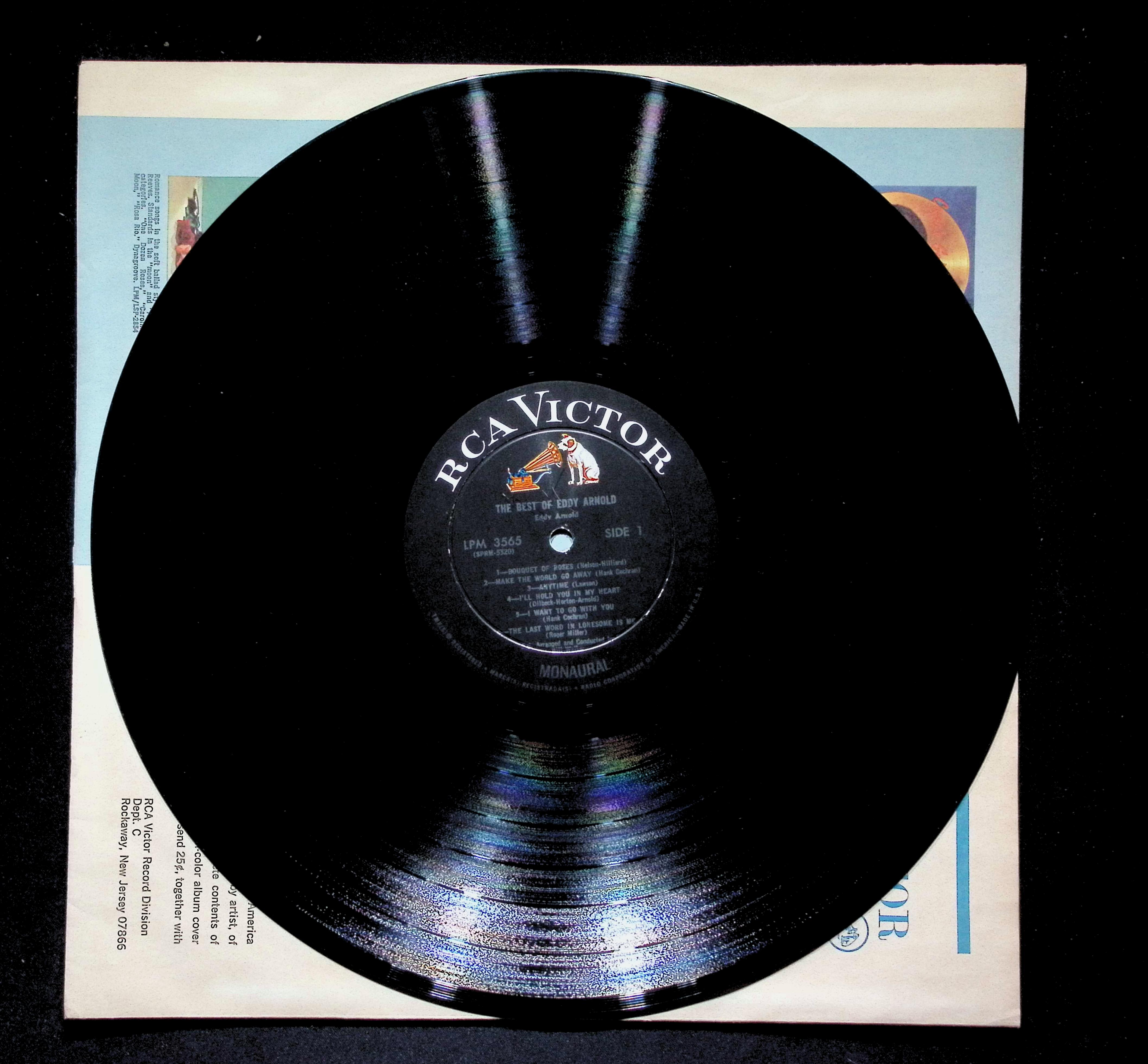 Eddy Arnold Best Of LP 1967 RCA Victor Pop Ballad — image 4