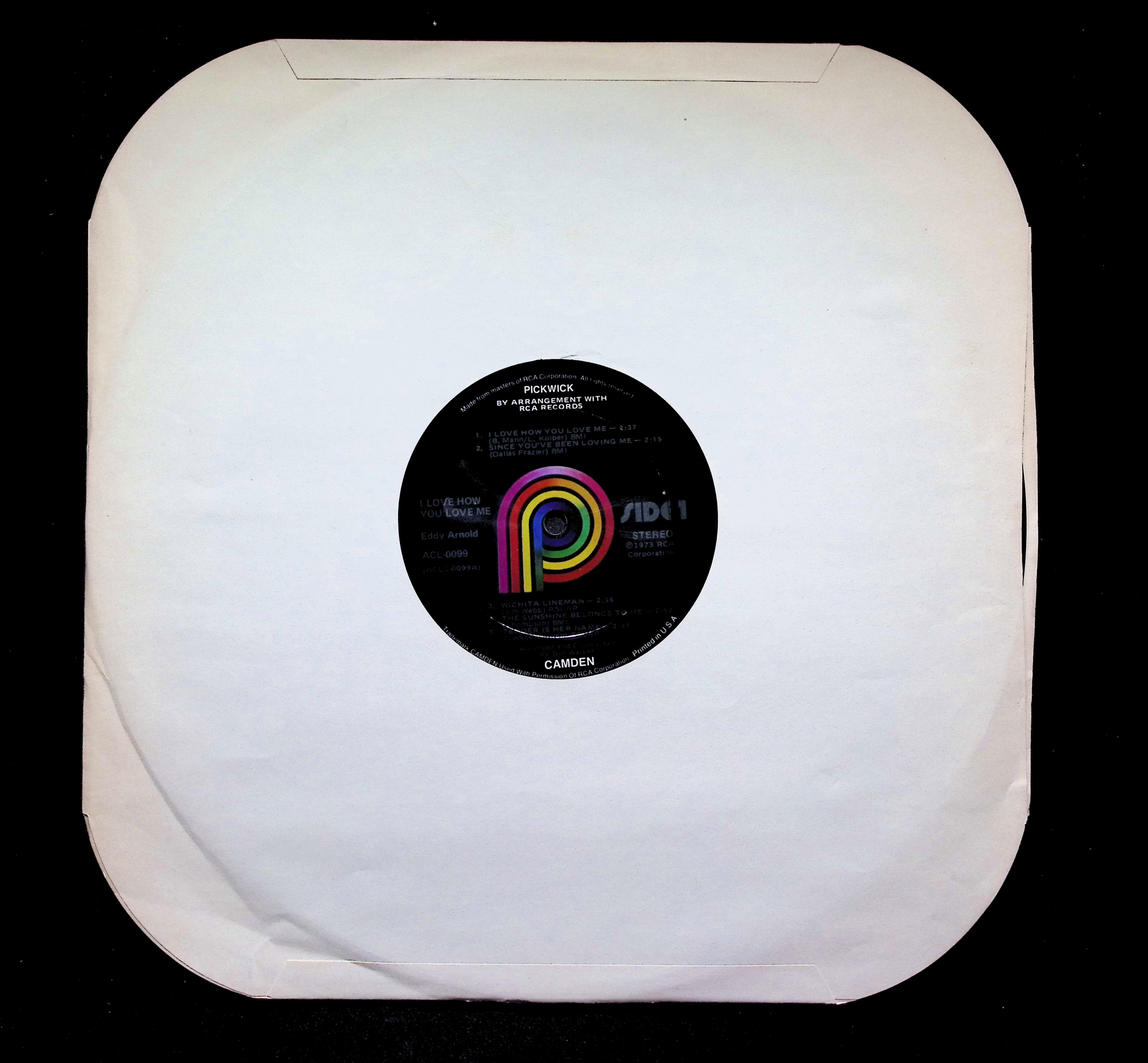 Eddy Arnold I Love How You Love Me LP 1973 Pickwick Country — image 3