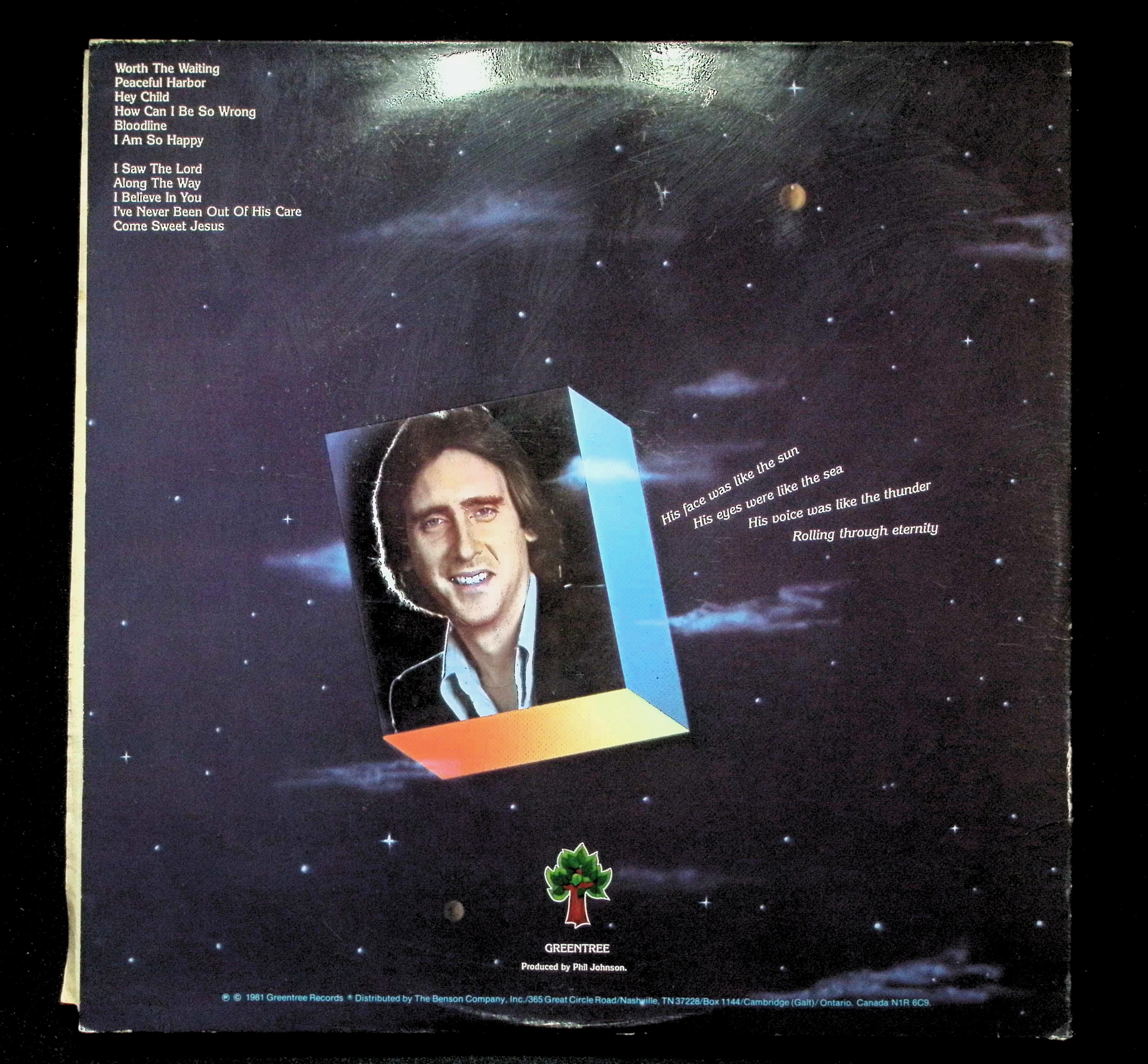Dallas Holm & Praise I Saw The Lord 12" LP 1981 R3723 Pop — image 2