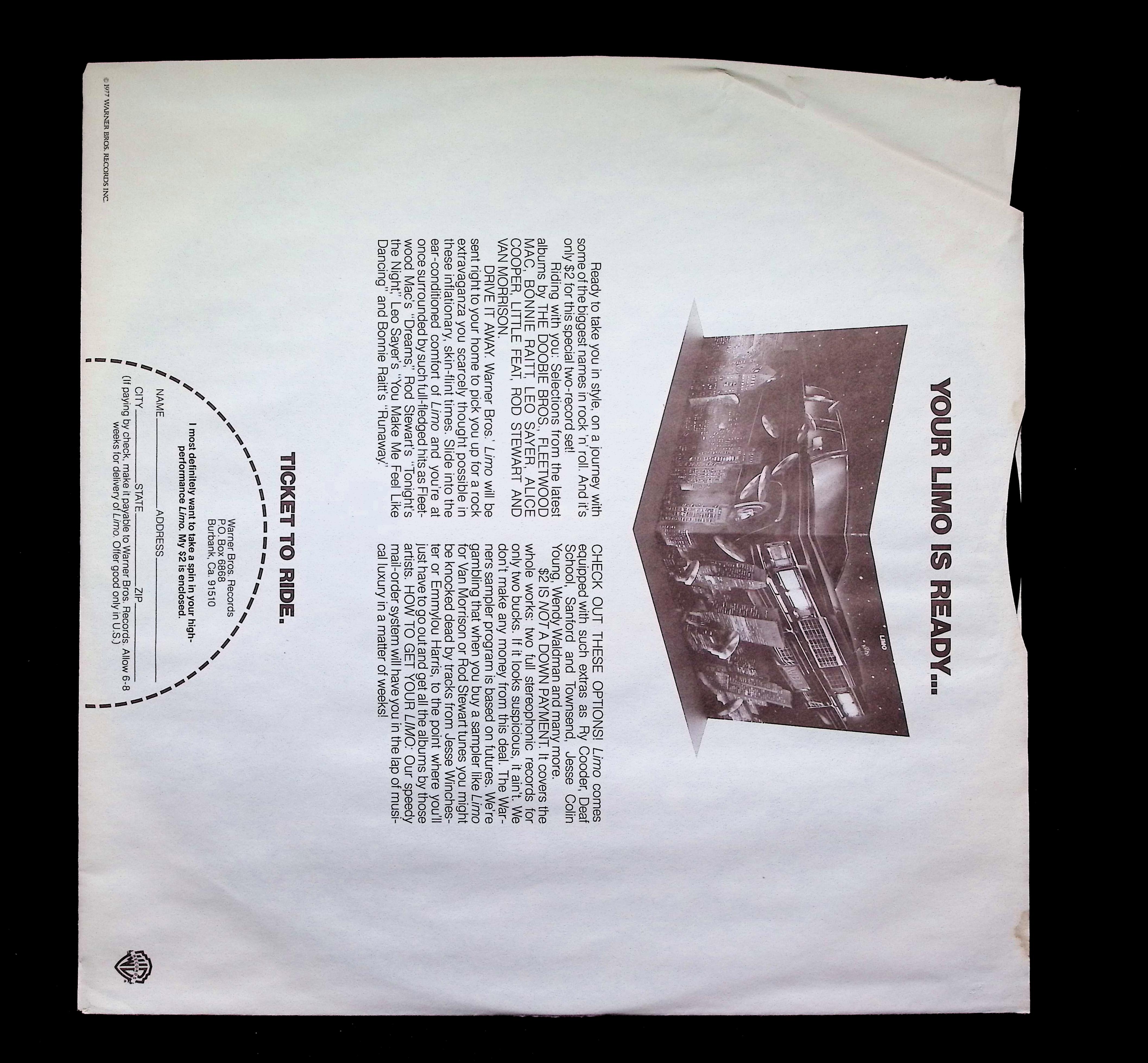 Doug Kershaw Louisiana Man LP 1978 Warner Bros. Rock — image 3