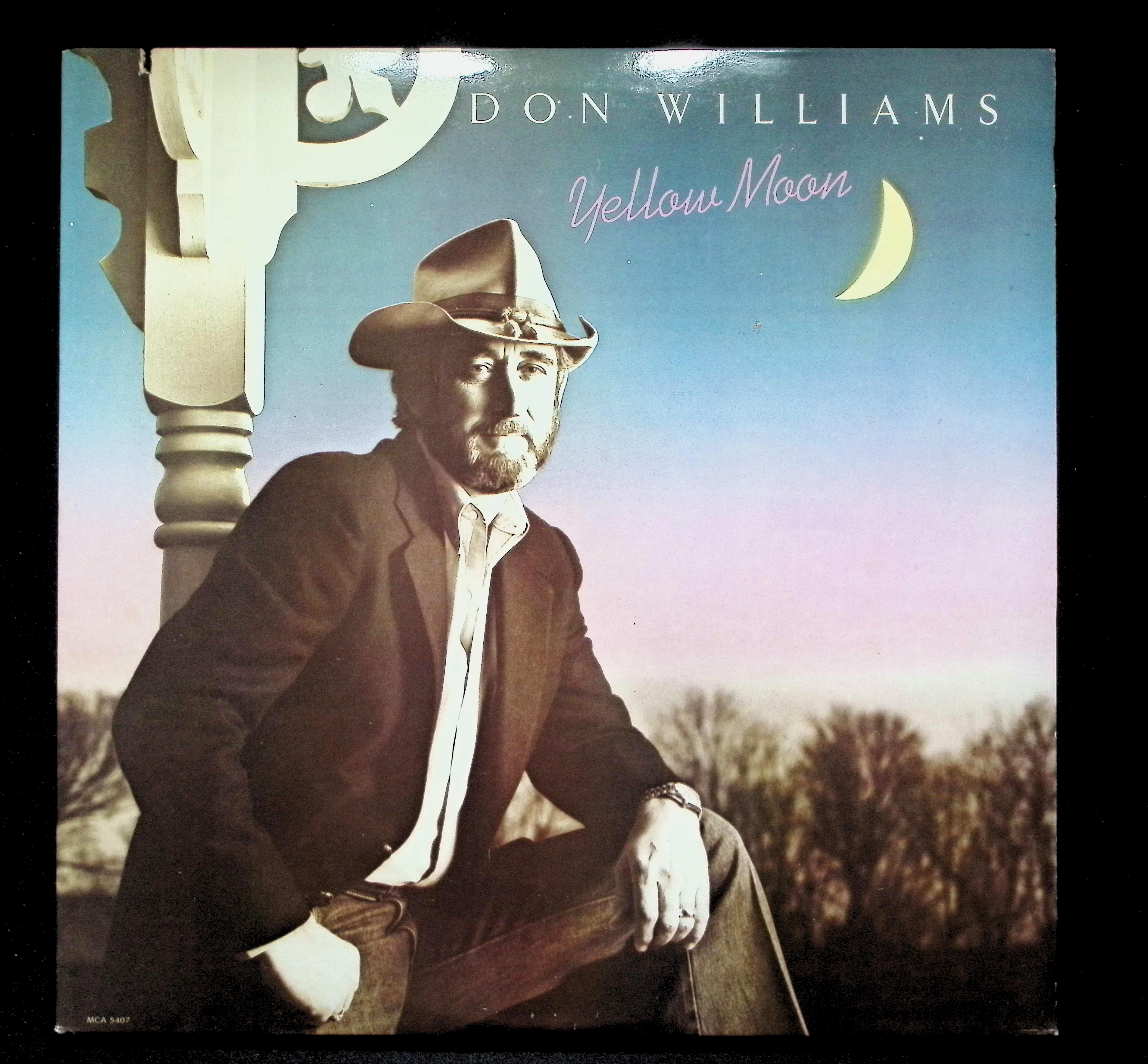Don Williams - Yellow Moon - 1983 Country Vinyl LP - MCA Records MCA-5407