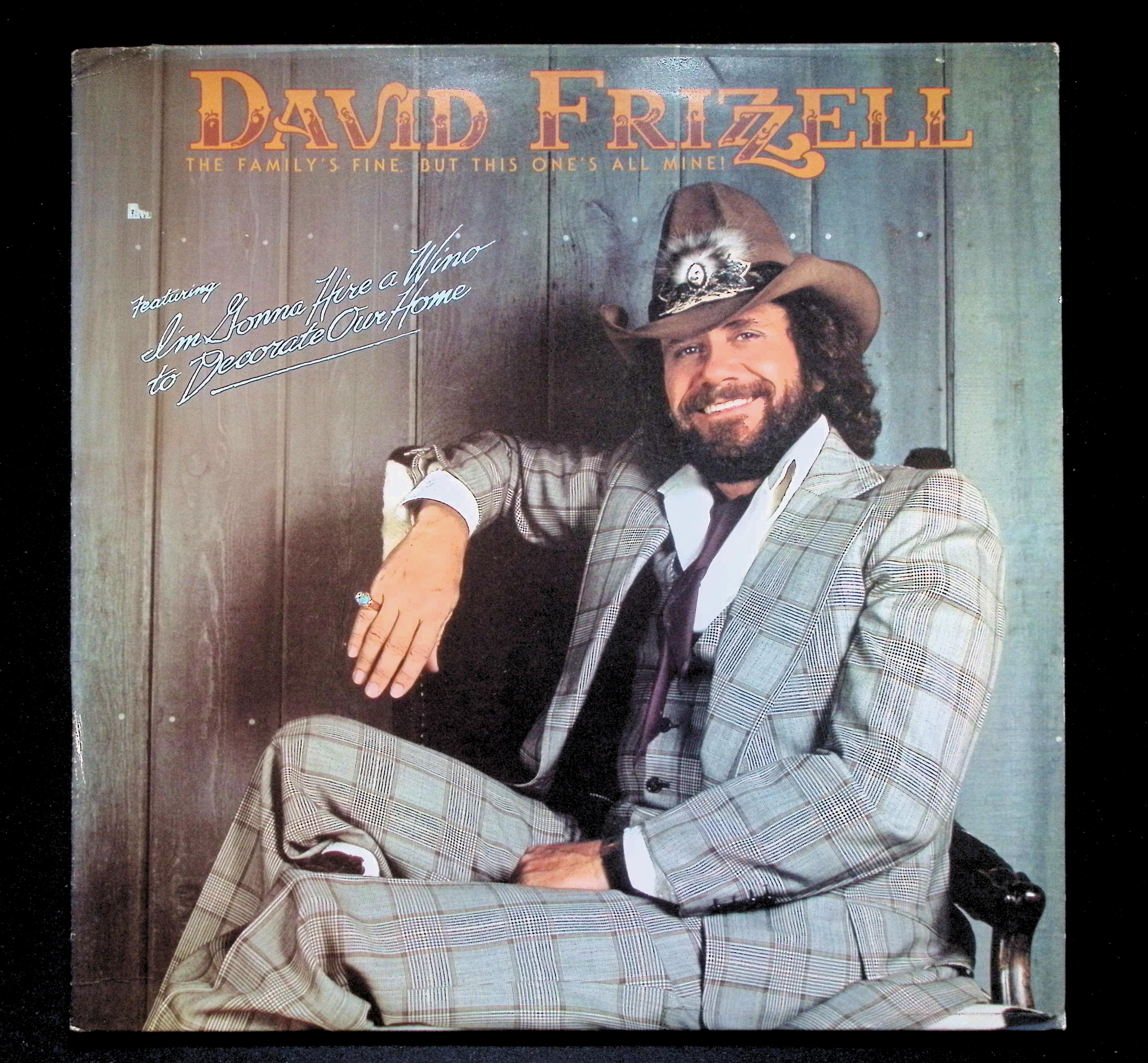 David Frizzell The Family's Fine LP 1982 Warner Bros. Country
